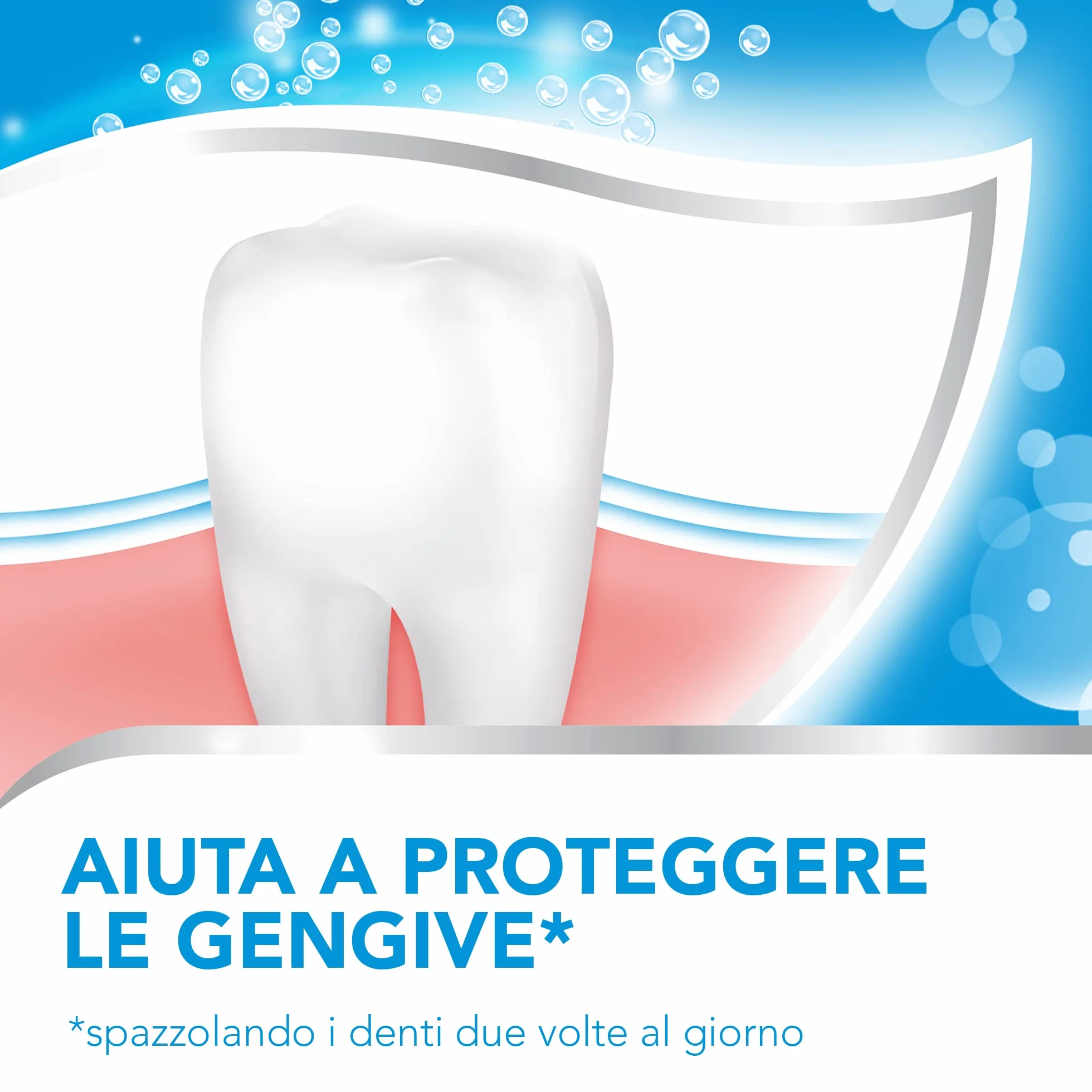Aquafresh Potrójna ochrona, pasta do zębów 3 w 1 dla całej rodziny, silne zęby, zdrowe dziąsła, świeży oddech, świeży miętowy smak, Maxi opakowanie 6 past do zębów x75ml - 450ml