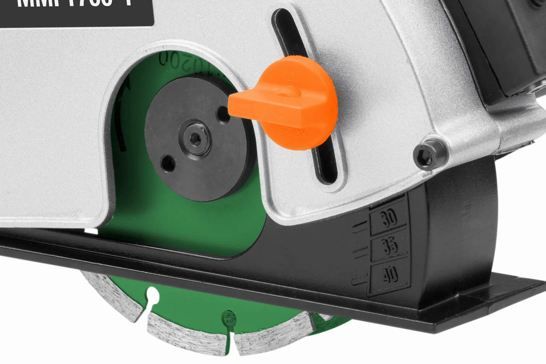 Meister Bruzdownica 1700 W, MMF1700-1 - w zestawie 2 diamentowe tarcze tnące Ø 150 mm - szerokość rowka do 29 mm - głębokość cięcia 40 mm - laserowa pomoc do znakowania/frezarka ścienna z odsysaniem