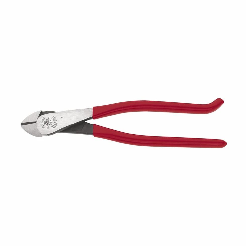 Frezy ukośne, szczypce do żelaza, 9-calowy frez do prętów zbrojeniowych i giętarka do prętów zbrojeniowych KLEIN TOOLS D248-9ST, czerwony
