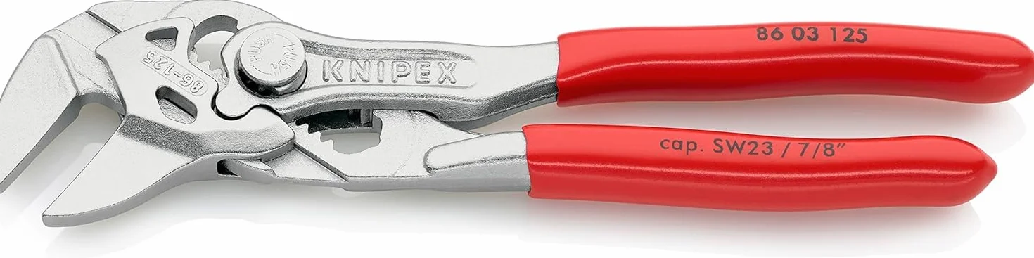 KNIPEX Szczypce-klucz mini 125 mm chromowany powlekane 86 03 125