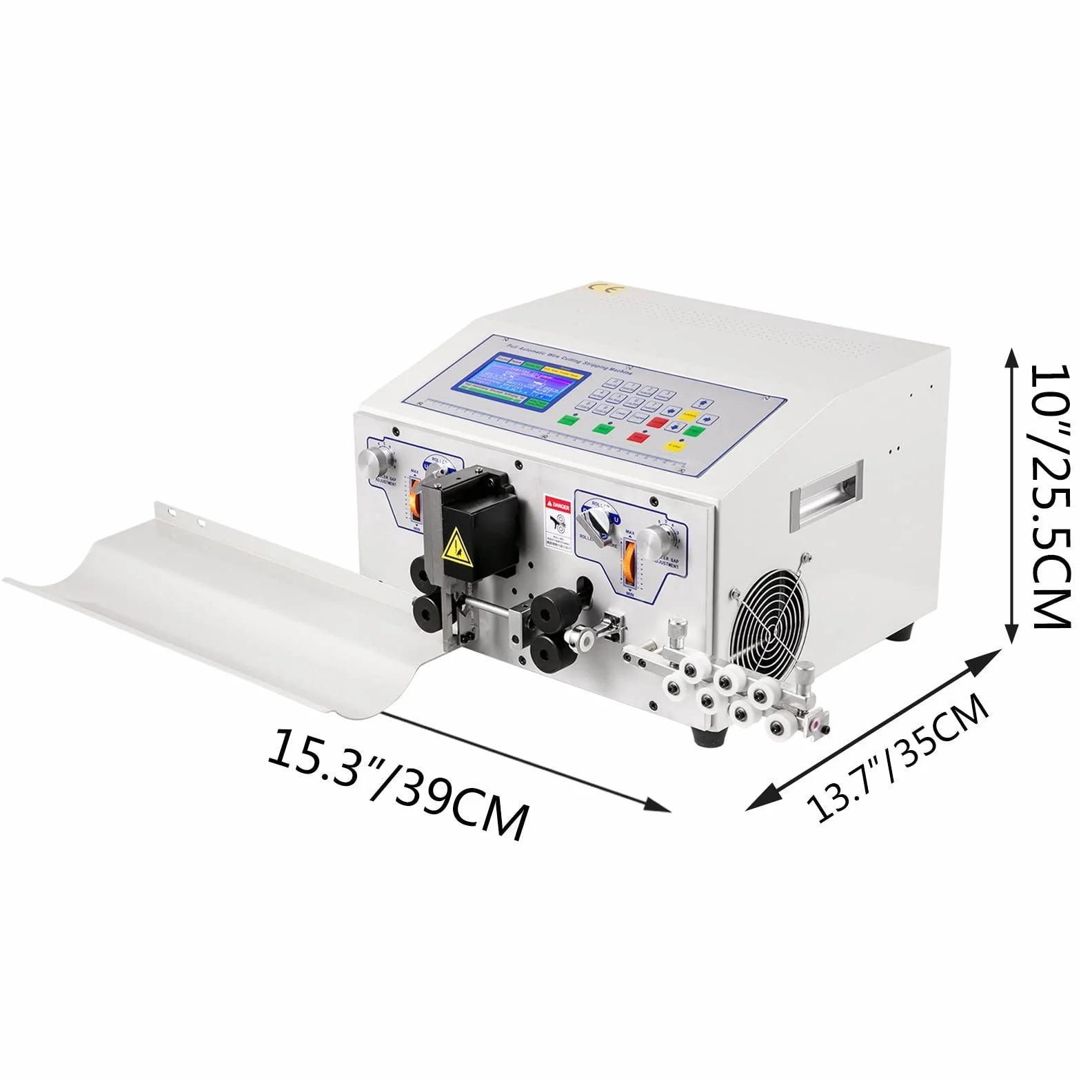 Automatyczna maszyna do ściągania izolacji z drutu komputerowego 0,1-8 mm²,1-4,5 SWT508-E SWT508SD cięcia kabli(SWT508-JE 0.1-8.0MM2)