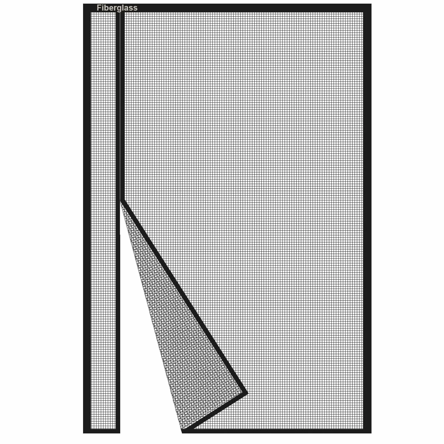Risareyi Magnetyczna moskitiera 200 x 230 cm, czarna siatka z włókna szklanego, bardzo wytrzymała siatka, moskitiera, drzwi balkonowe, drzwi automatyczne, z taśmą samoprzylepną