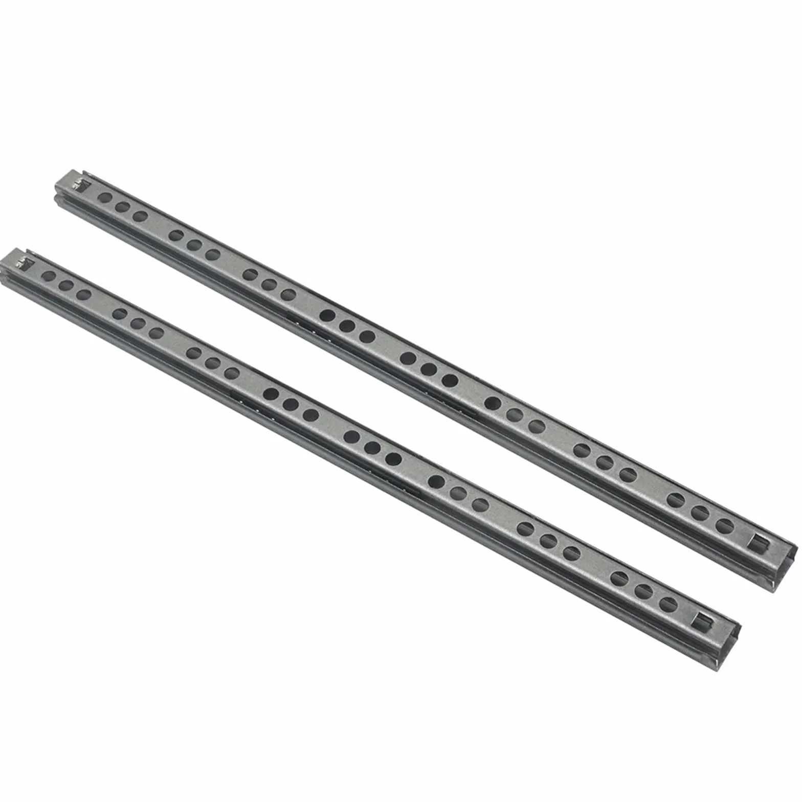 Feng Shui， Prowadnice szuflad 182 mm–406 mm Wytrzymałe prowadnice Łożysko kulkowe Prowadnice szuflad Szyna Teleskopowa stalowa prowadnica szynowa Okucia meblowe Prowadnice szuflad o dużej