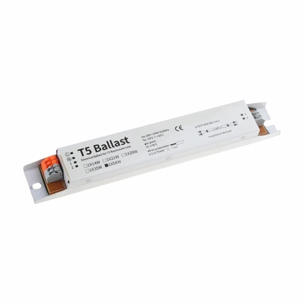 Elektroniczne stateczniki szerokonapięciowe T5 do lamp fluorescencyjnych 220-240 V, z natychmiastowym startem, wysyłki bezpośredniej (7)(4)