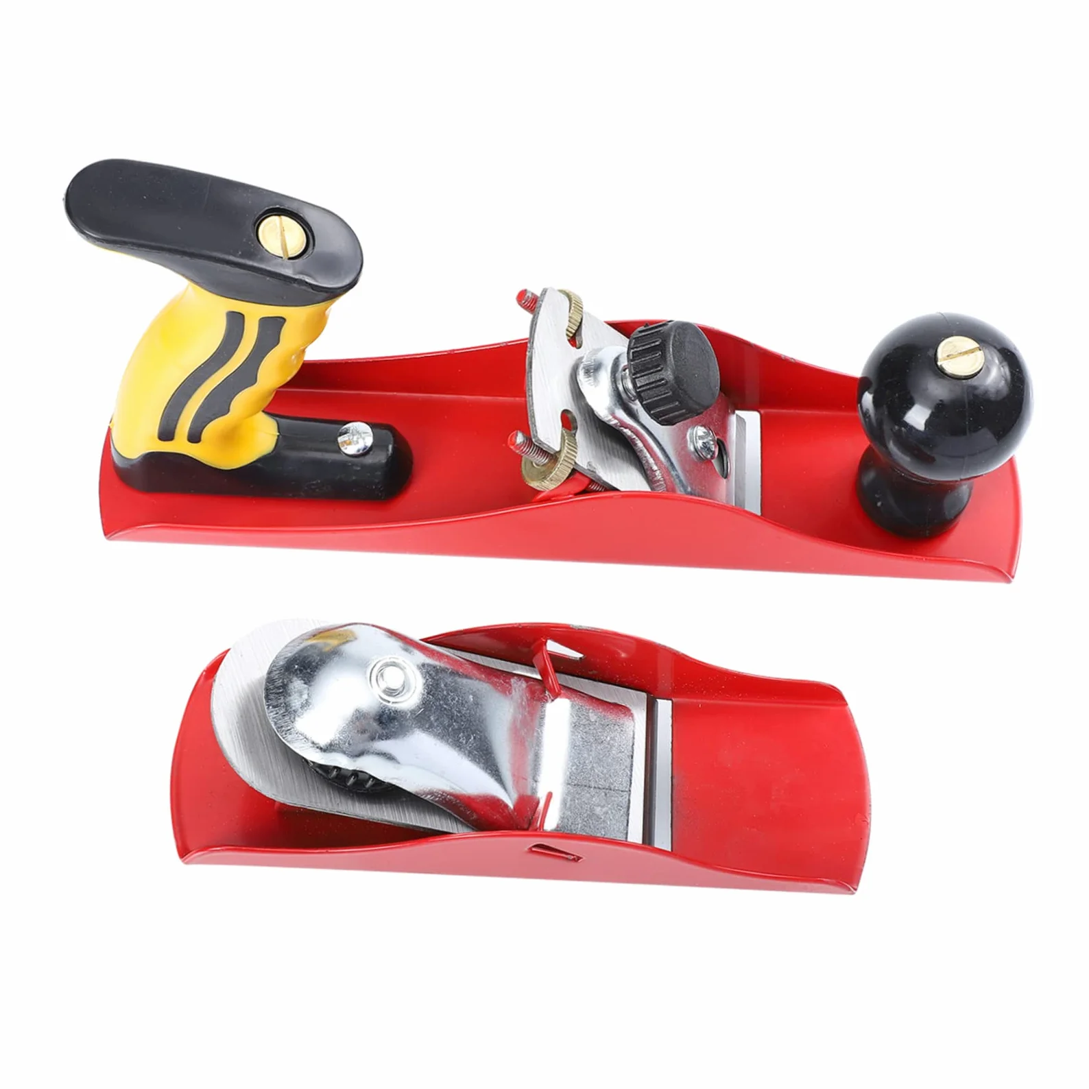 WOONEKY Spokeshave Do Drewna z Metalowym Ostrzem Narzędzie Ręczne Do Obróbki Drewna Dla Entuzjastów Majsterkowania z Materiałem Odpornym Zużycie