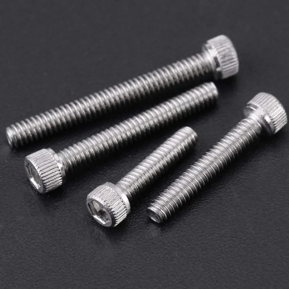 Asortyment śrub, 150 sztuk #2-56 Gwint UNC 9 Długość (1/8"/5/32" 3/16"/1/4"/5/16"/3/8"/1/2"/5/8 "/3/4"/1") Śruby z łbem gniazdowym Śruby Nakrętki Zestaw asortymentowy ze schowkiem