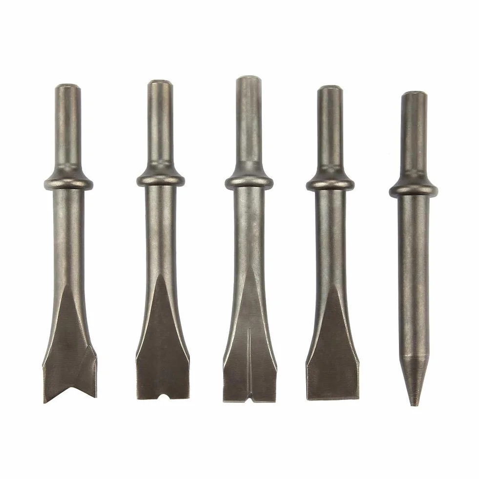 SDS PLUS zestaw dłut, 5 sztuk dłut pneumatycznych, młotek pneumatyczny do młotka 150/190/250