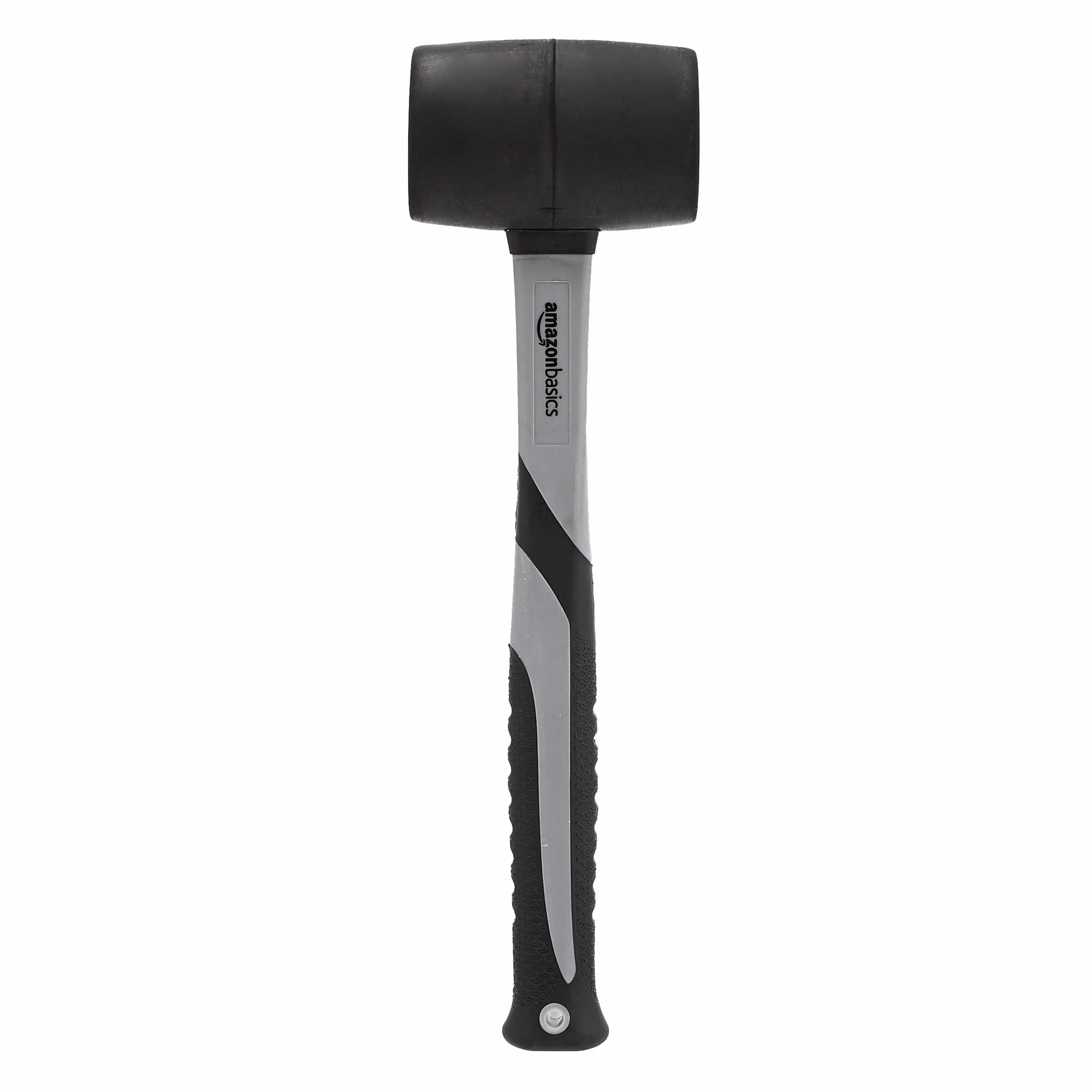 Amazon Basics – młotek z rączką z włókna szklanego, 450 g, czarny.