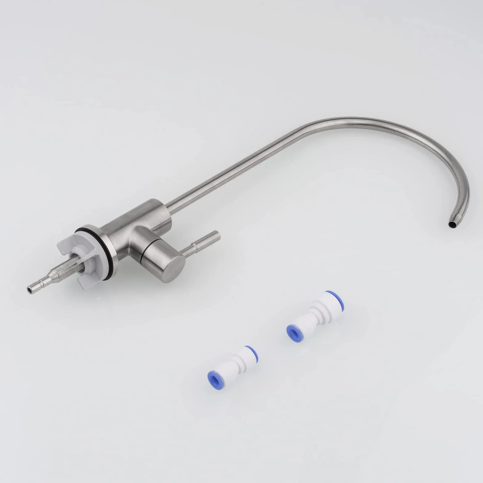 Ibergrif M22301A Mikser zlewozmywakowy, Kuchnia dotknij do stali nierdzewnej, obrotowa 360 °, odwrócona osmoza Kran z 4 Dotknij Adapter