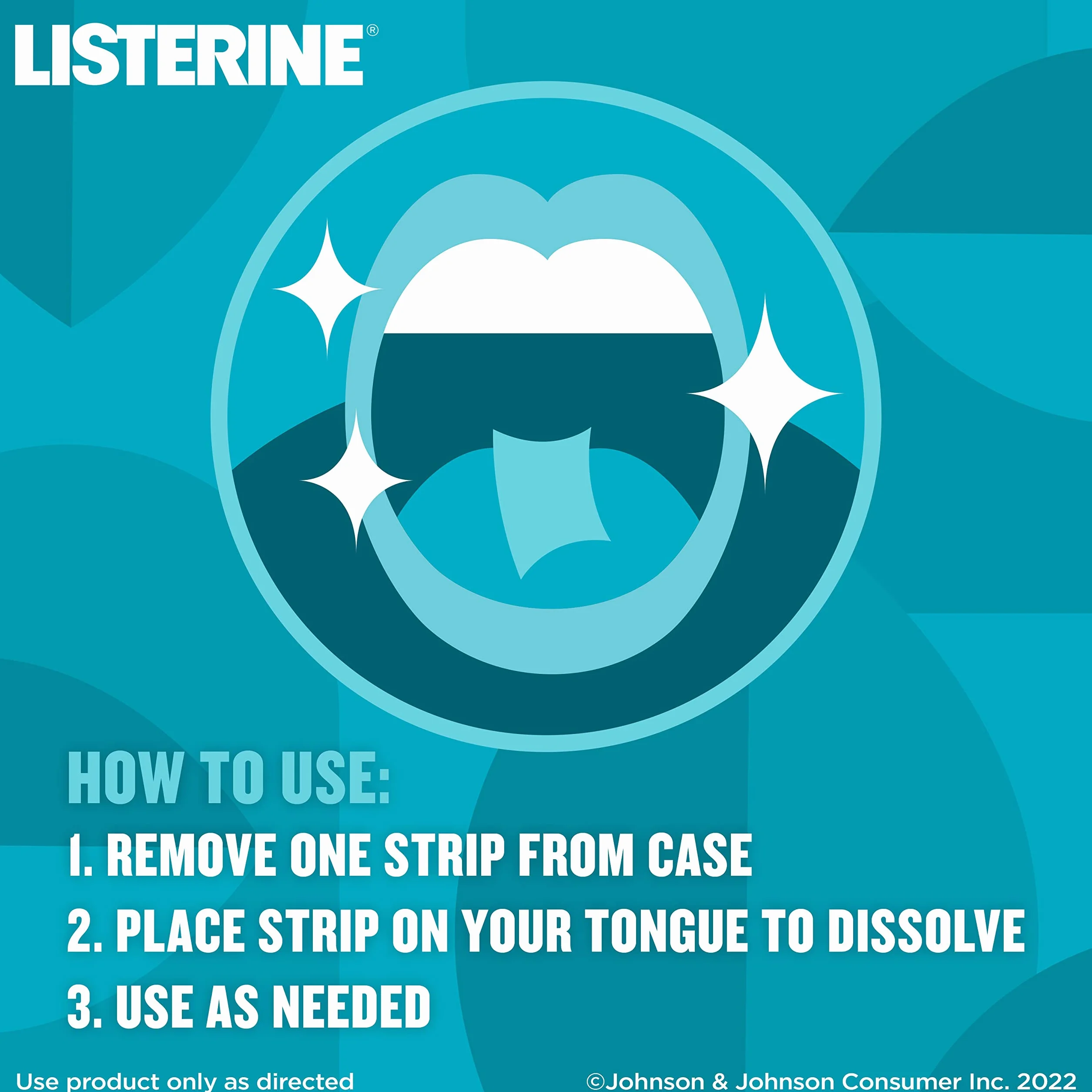 Listerine Pocketpaks zestaw 12 opasek do oddychania, świeża mięta, 24 szt