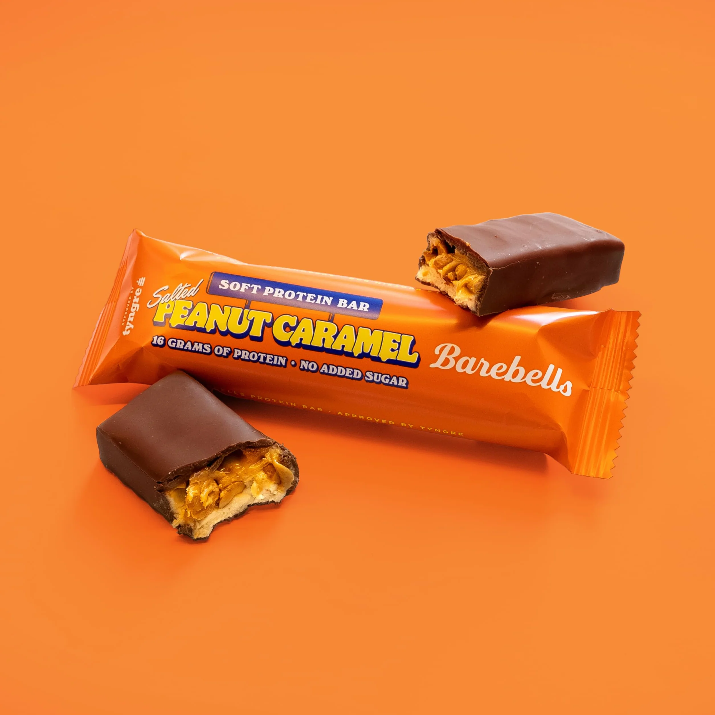Protein Bar Batonik Proteinowy Niska Zawartość Cukru Salted Peanut Caramel 12 x 55 g