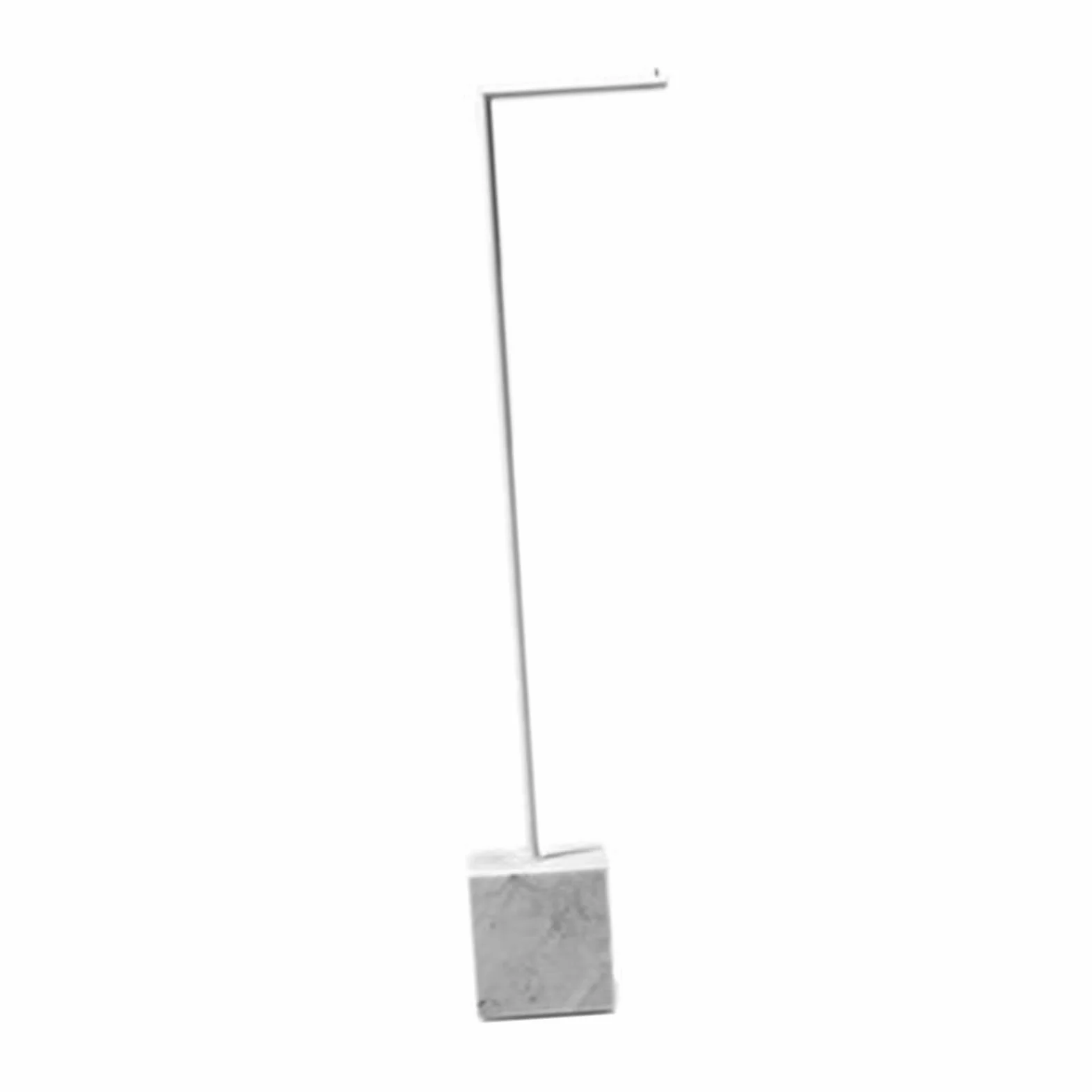 Stojak Na Papier Toaletowy Z Marmurową Podstawą, Wolnostojący Organizer Na Chusteczki Łazienkowe, Minimalistyczne Rozwiązanie Do Przechowywania, Do Kuchni W Salonie(White,65.5x14cm)