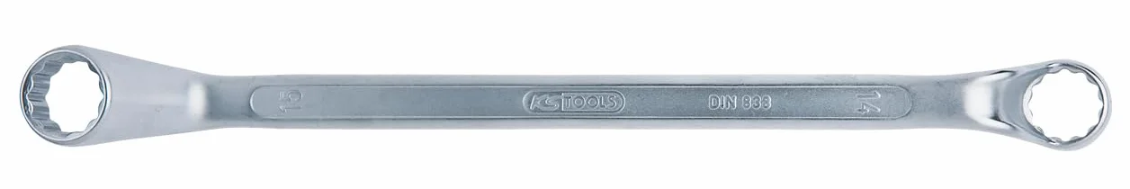 KS Tools 920.0249 ULTIMATEplus zestaw kluczy płasko-oczkowych, offset, 11 szt
