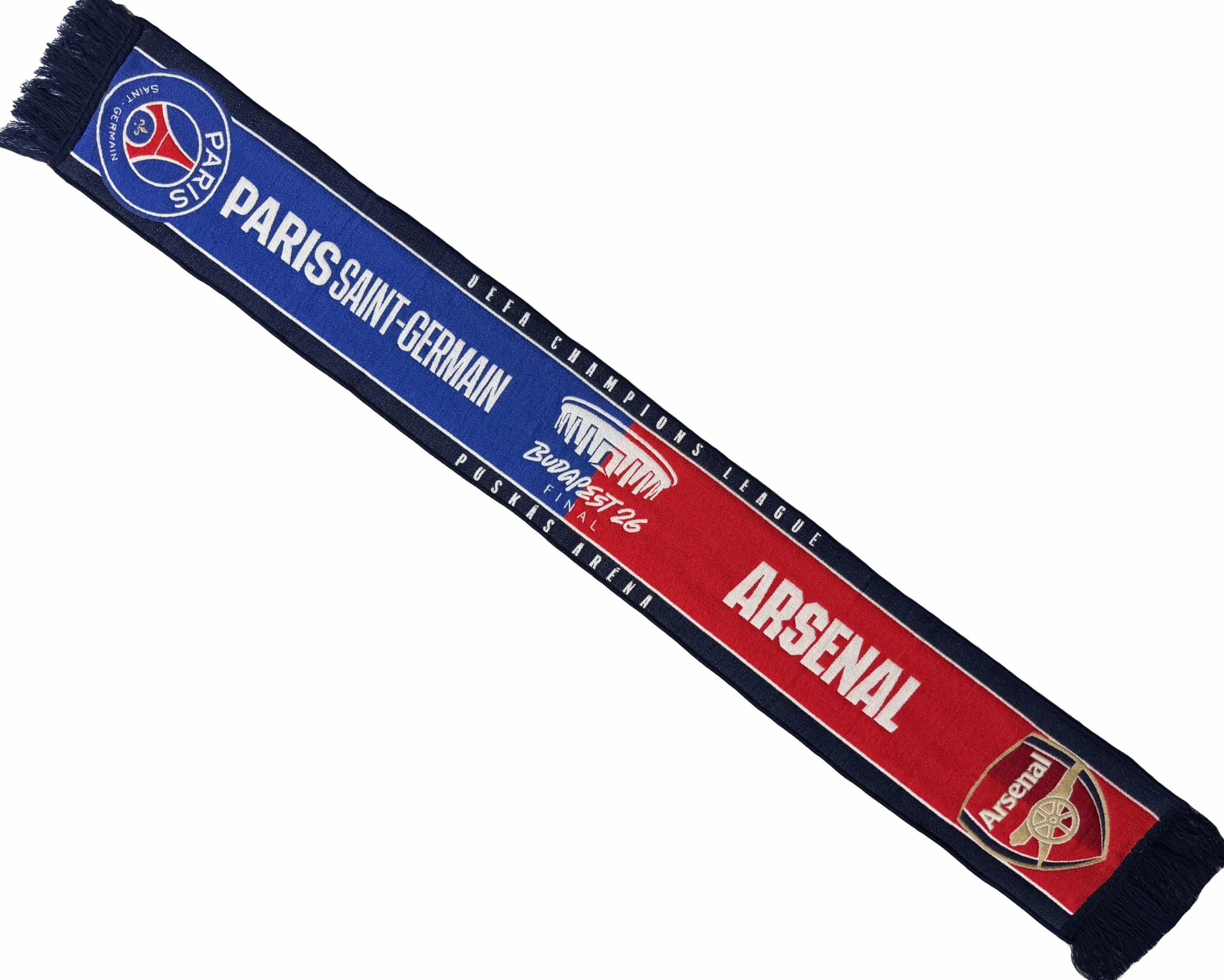 Champions League Szalik finałowy 2026 - oficjalna kolekcja - PARIS Saint-GerMAIN PSG vs ARSENAL