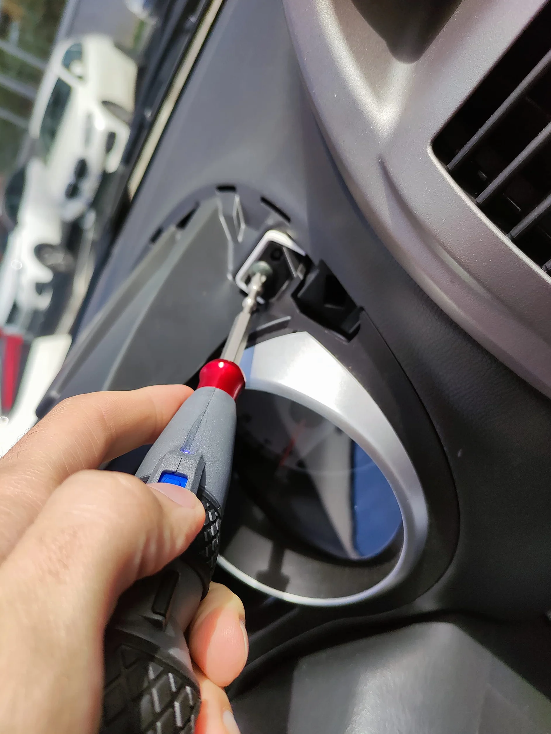VESSEL 220USB-S1F Wkrętak elektryczny, 3,6 V, szary