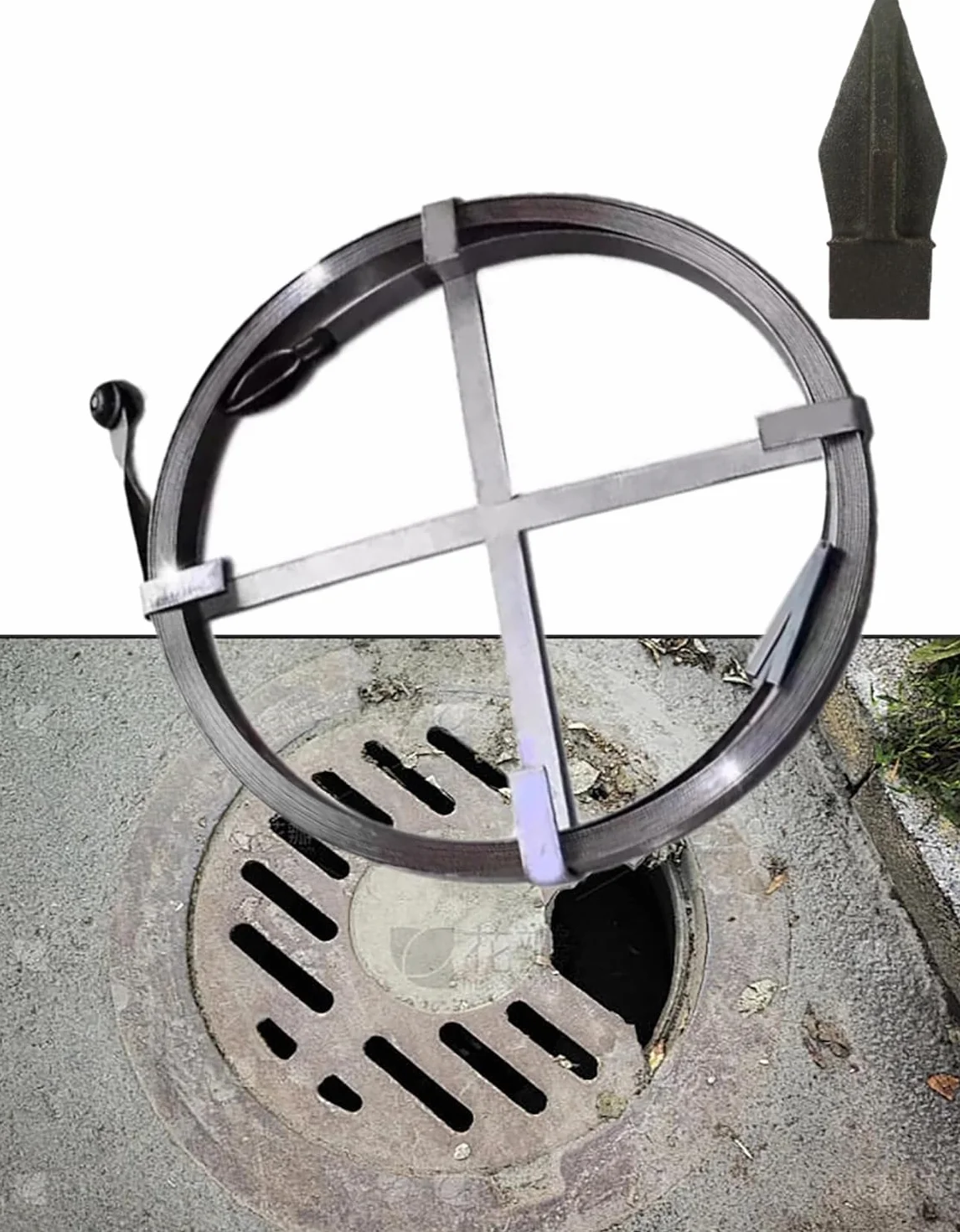 Środek do czyszczenia komory inspekcyjnej – elastyczny wąż(L 10m W 3cm)