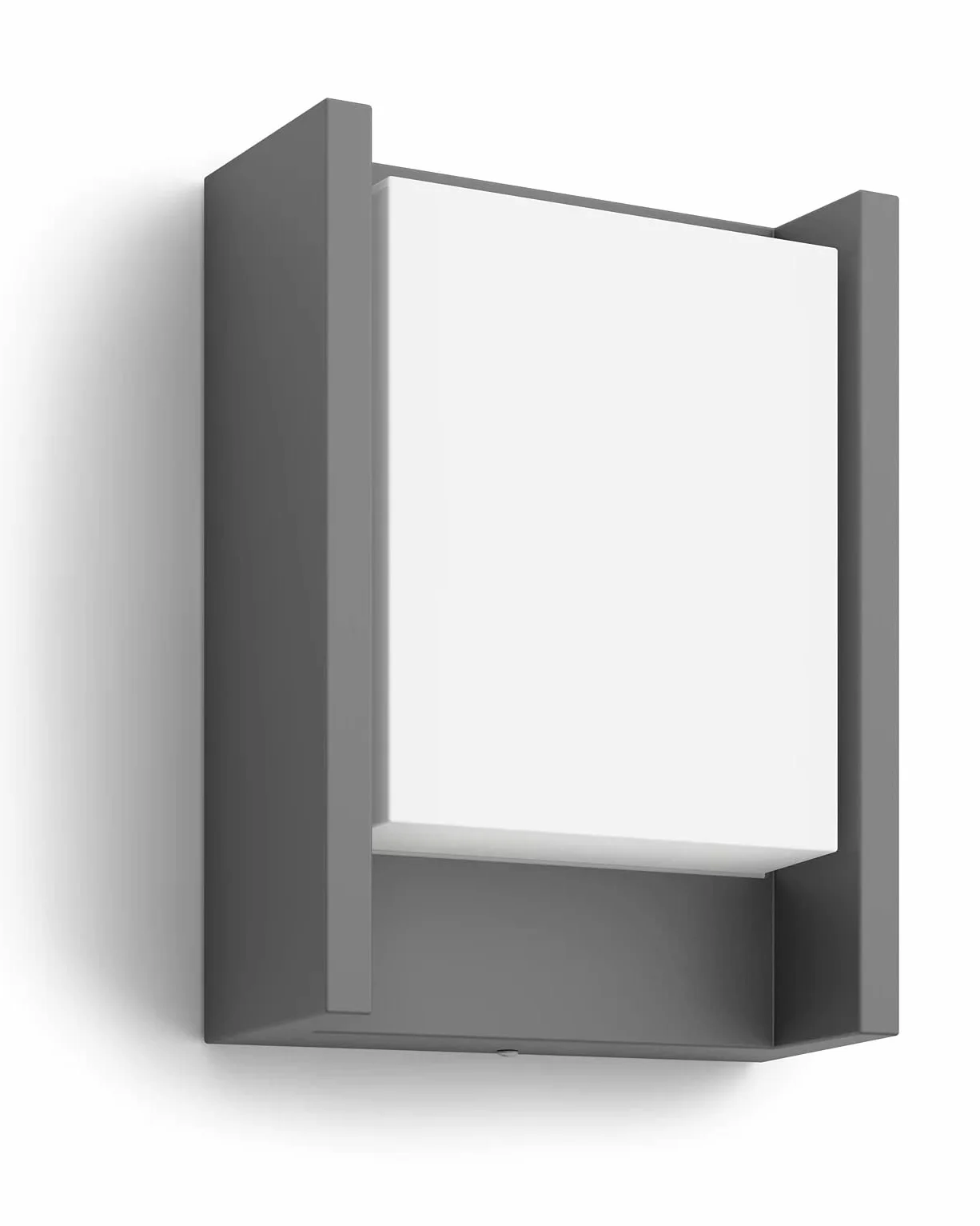 Kinkiet Zewnętrzny LED Philips Arbour 6 W, 700 lm, 2700 K Światło Ciepłobiałe, IP44 Odporny na Warunki Pogodowe, Wbudowane LED, Trwały, Aluminium, Antracyt