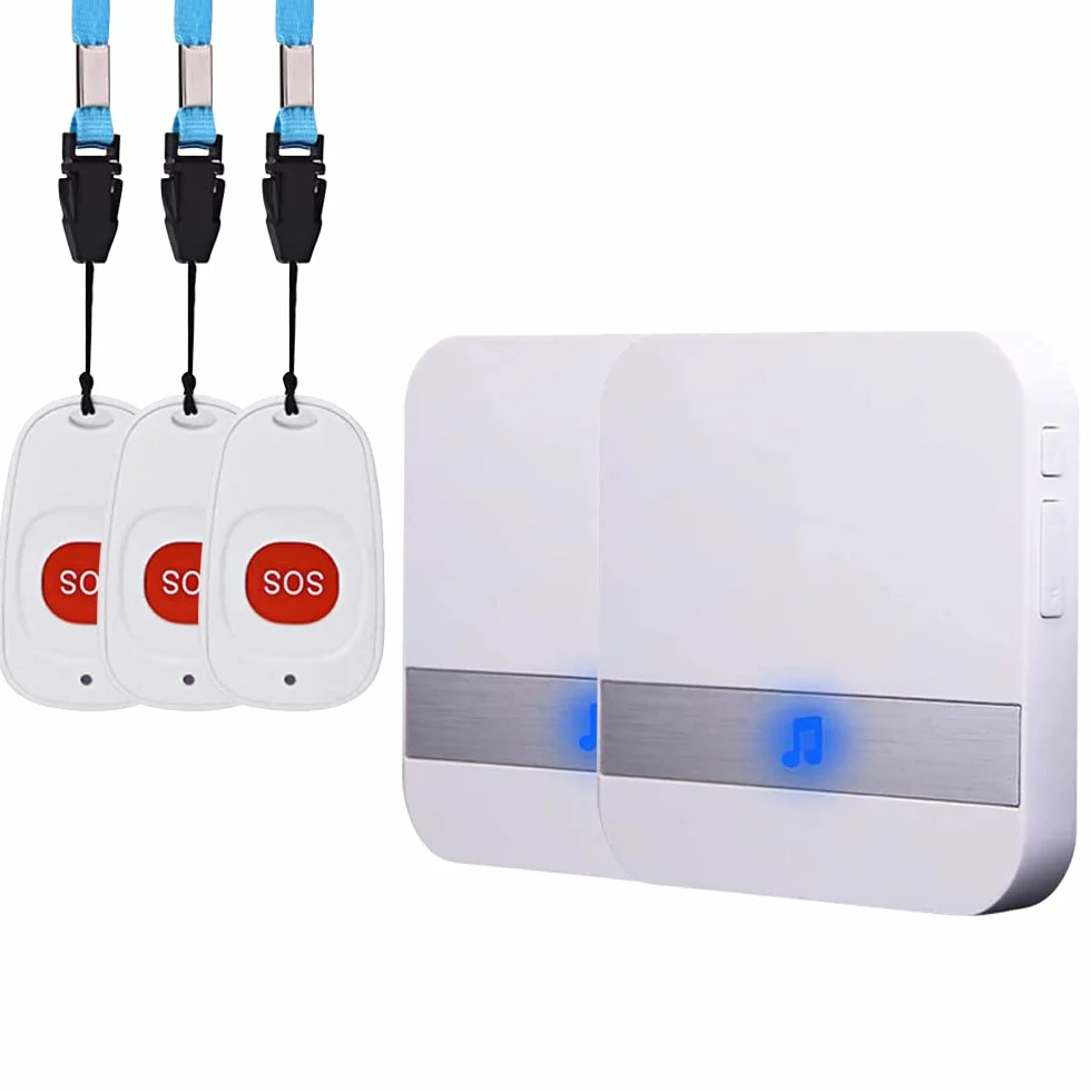 Haus bezprzewodowy alarm mobilny, przycisk połączenia alarmowego, wersja plug-in, alarm alarmowy, alarm paniczny dla osób potrzebujących opieki, dla osób cierpiących na cierpliwość, starszy