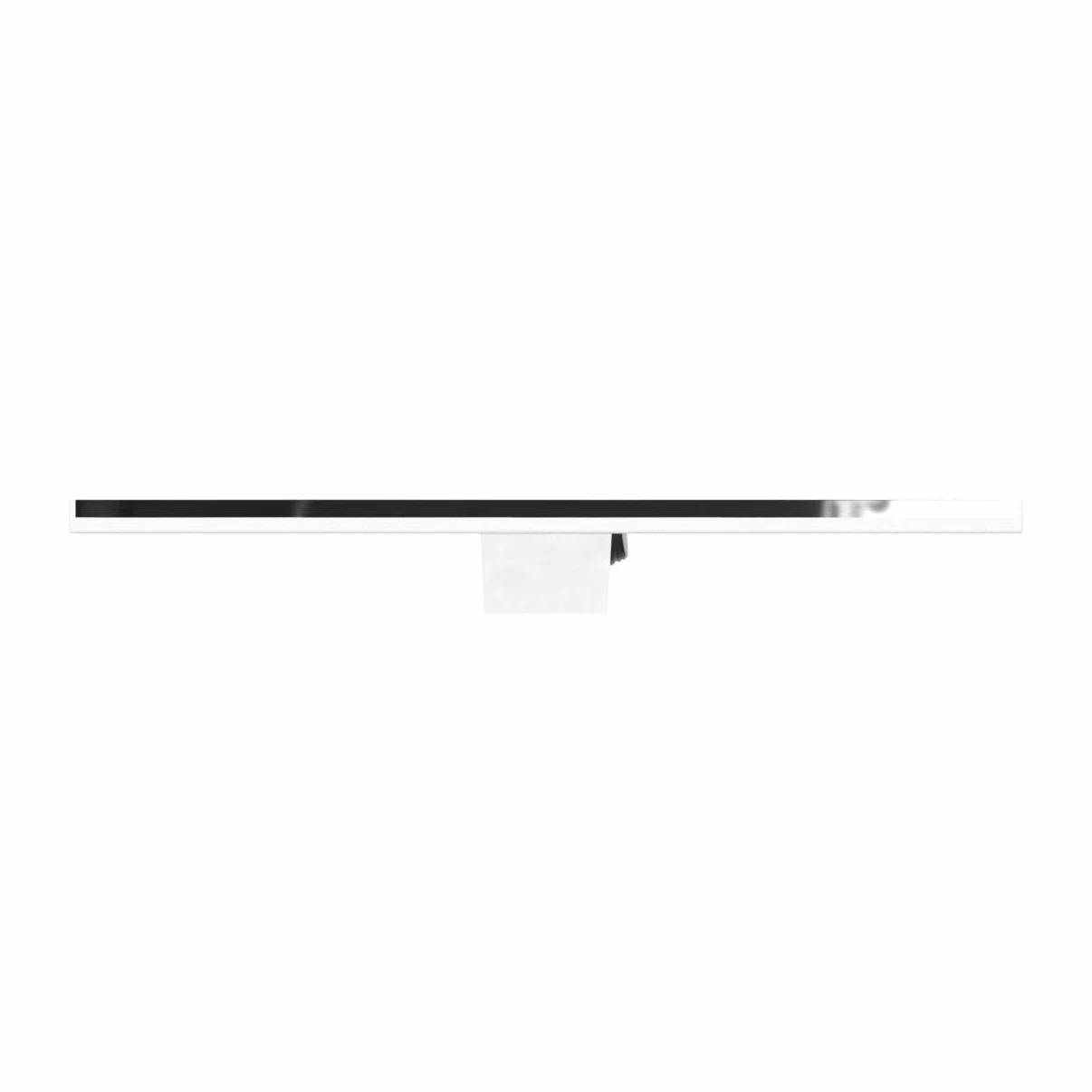 Lampa lustrzana ścienna łazienkowa, stal nierdzewna, 60cm 15w 1600lm lampy lustrzane do łazienki, łazienkowa lampa ścienna, nowoczesna wodoodporność IP44 (40 cm z wyłącznikiem)