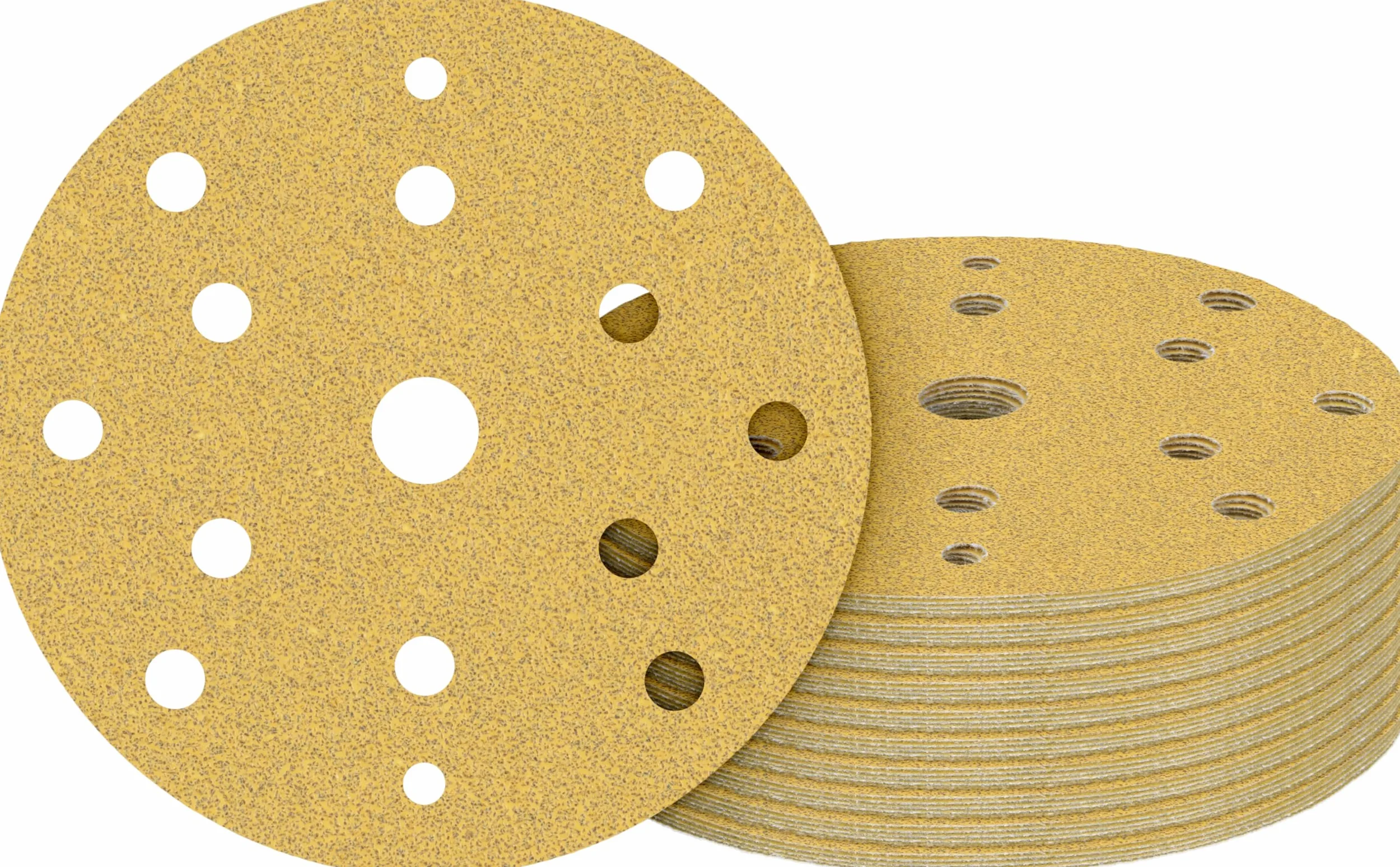 Bosch 50x Papier ścierny EXPERT C470 z wieloma otworami (do Farba na drewnie, Twarde drewno, Ø 150 mm, Ziarnistość 40, Professional Akcesoria Szlifierka mimośrodowa, Szlifierka oscylacyjna)