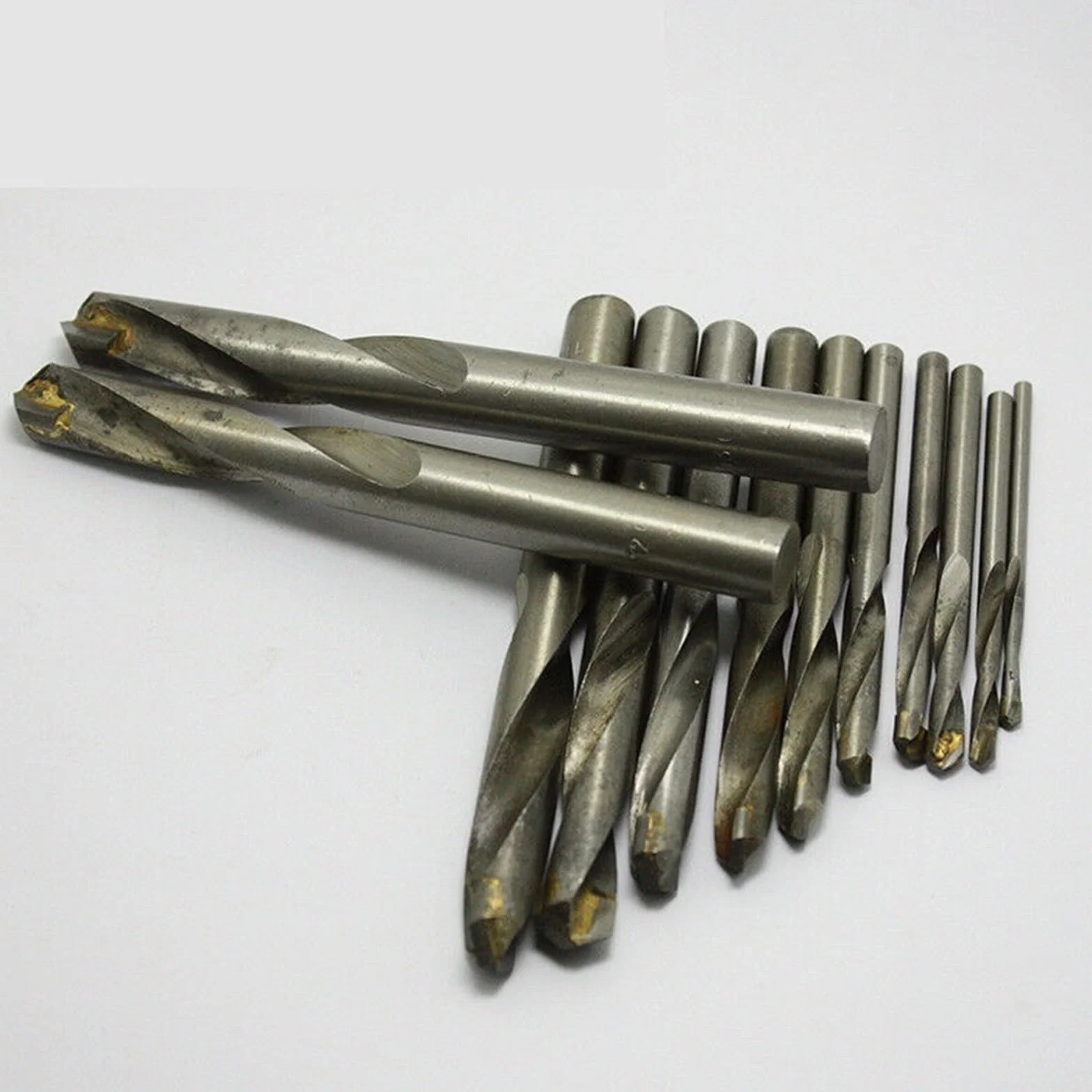 10 szt. 3-20 mm końcówka z twardego metalu wiertła TCT ślusarz wiertła do żeliwa aluminium betonu (rozmiar: 9,5 mm)