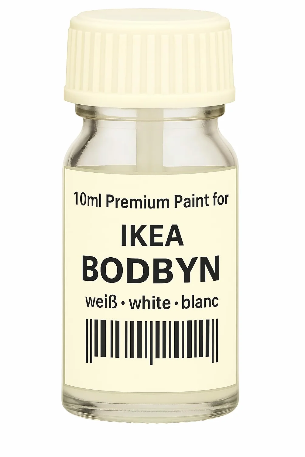 Pisak do lakieru TouchUp Paint do Ikea BODBYN biały/biały - Q-Pen Original