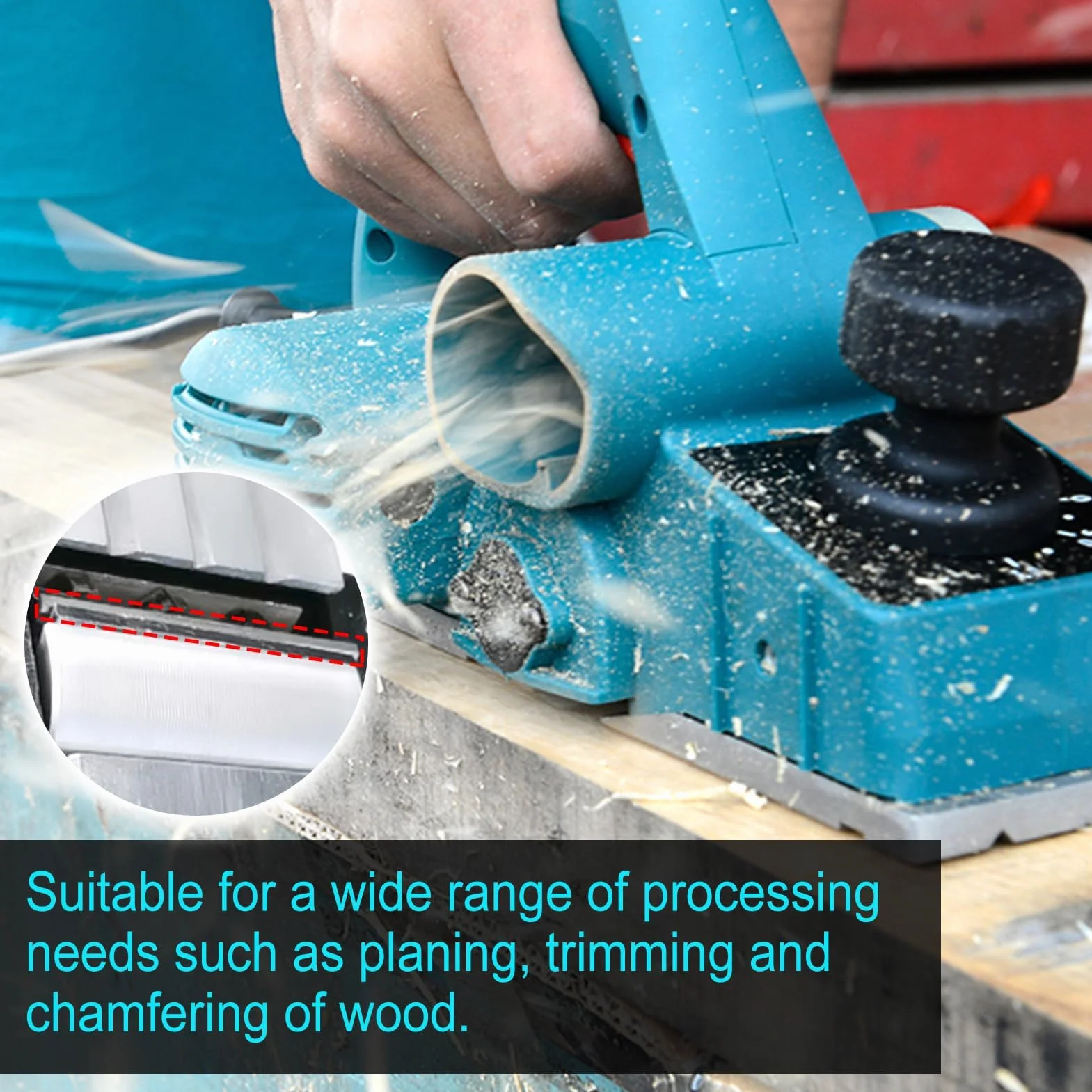 SPEEDWOX 10 szt. 82 mm ostrza z węglika wolframu przenośne wymienne ostrza noża 3-1/4 cala, specjalne ostrza do Bosch, Makita, DeWalt, Wen 6530, Ryobi, Artisan
