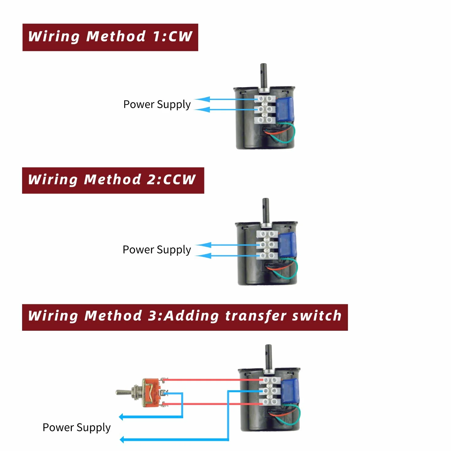 60KTYZ Synchronna przekładnia silnik AC 220 V 1,2 r/min CW/CCW duży moment obrotowy przekładnia silnik elektryczny regulowany kierunek I 18 W dla podwójnego przełącznika zasilania i elektrycznego