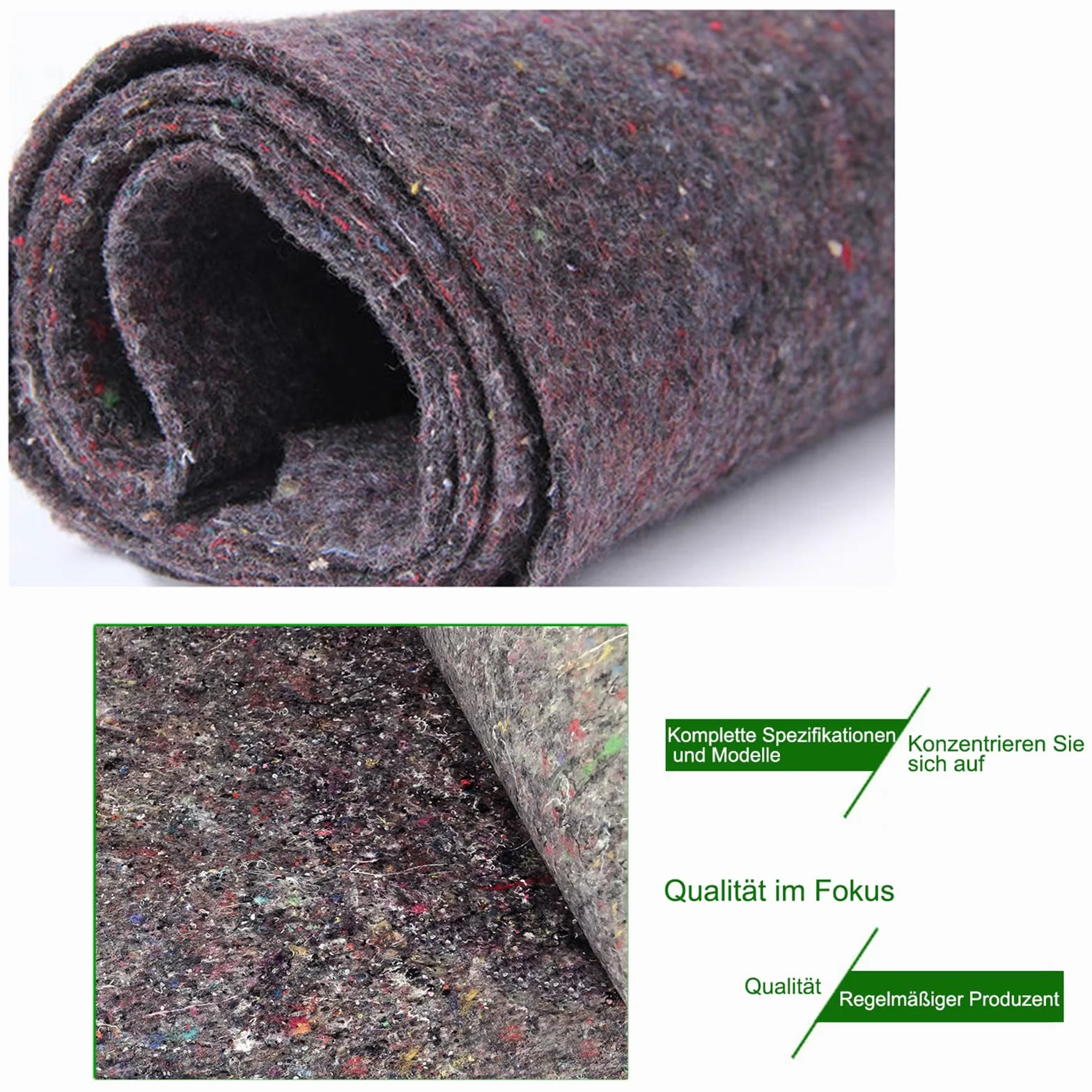 LZQ Włóknina malarska, rolka 50 m, 180 g/m², folia maskująca, malowana, rolka do płytek malarskich z powłoką antypoślizgową, ochrona przed wyciekiem płynów, płytki kryjące do podłóg