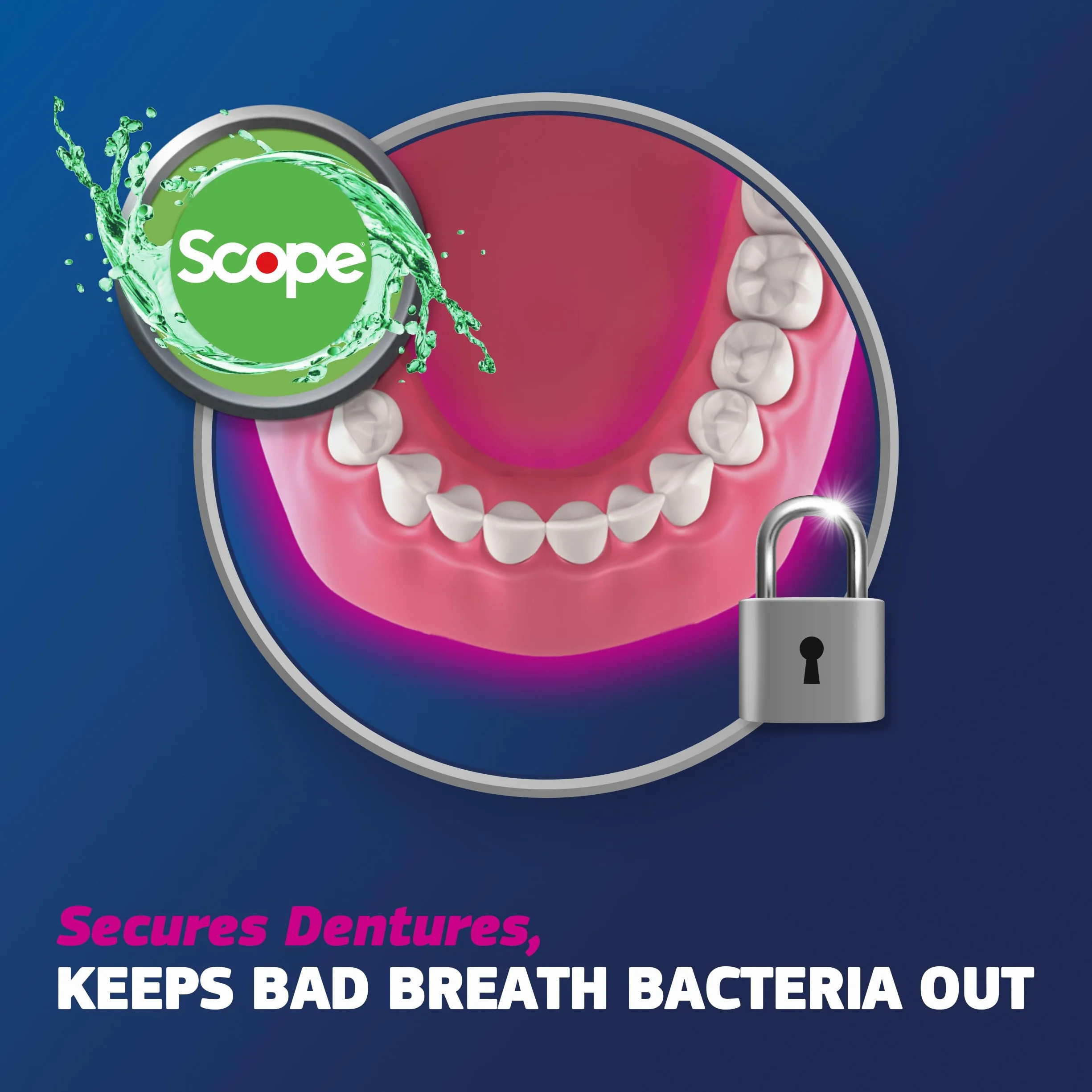 Fixodent Plus Scope Secure klej do protez 57 ml (opakowanie 4 szt.)