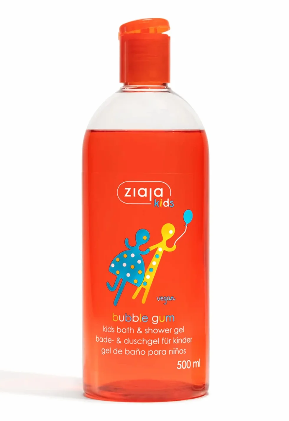 ZIAJA zestaw pielęgnacyjny dla dzieci, Gel De Baño Para Niños Goma De Mascar - 500 Ml