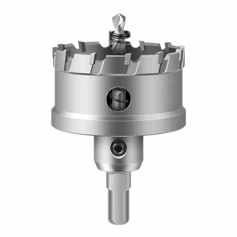 1 szt. 5A Wiertło z węglika spiekanego TCT Otwornica 12-150 mm Zestaw frezów do wiercenia w stopach metali ze stali nierdzewnej(110mm)