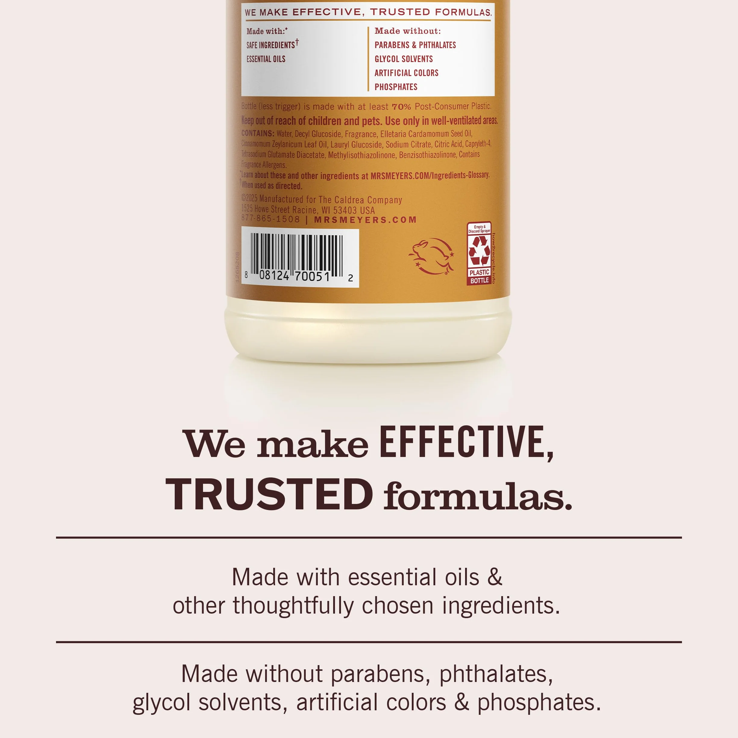 Multi-Surface Cleaner, Fall Seasonal Apple Cedar Scent, 16 oz. - 70051