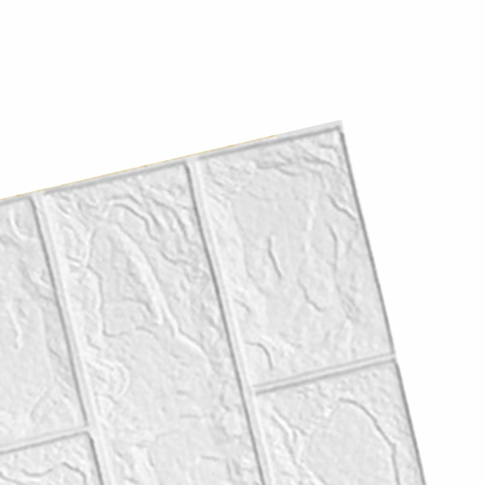 Samoprzylepna Tapeta, 10 Sztuk 3D Panele ścienne ze Sztucznej Cegły Peel and Stick Foam 3D Tapeta z cegłą Faux Cegła Kamienna Tapeta w Tle do Sypialni Dekoracja Salonu
