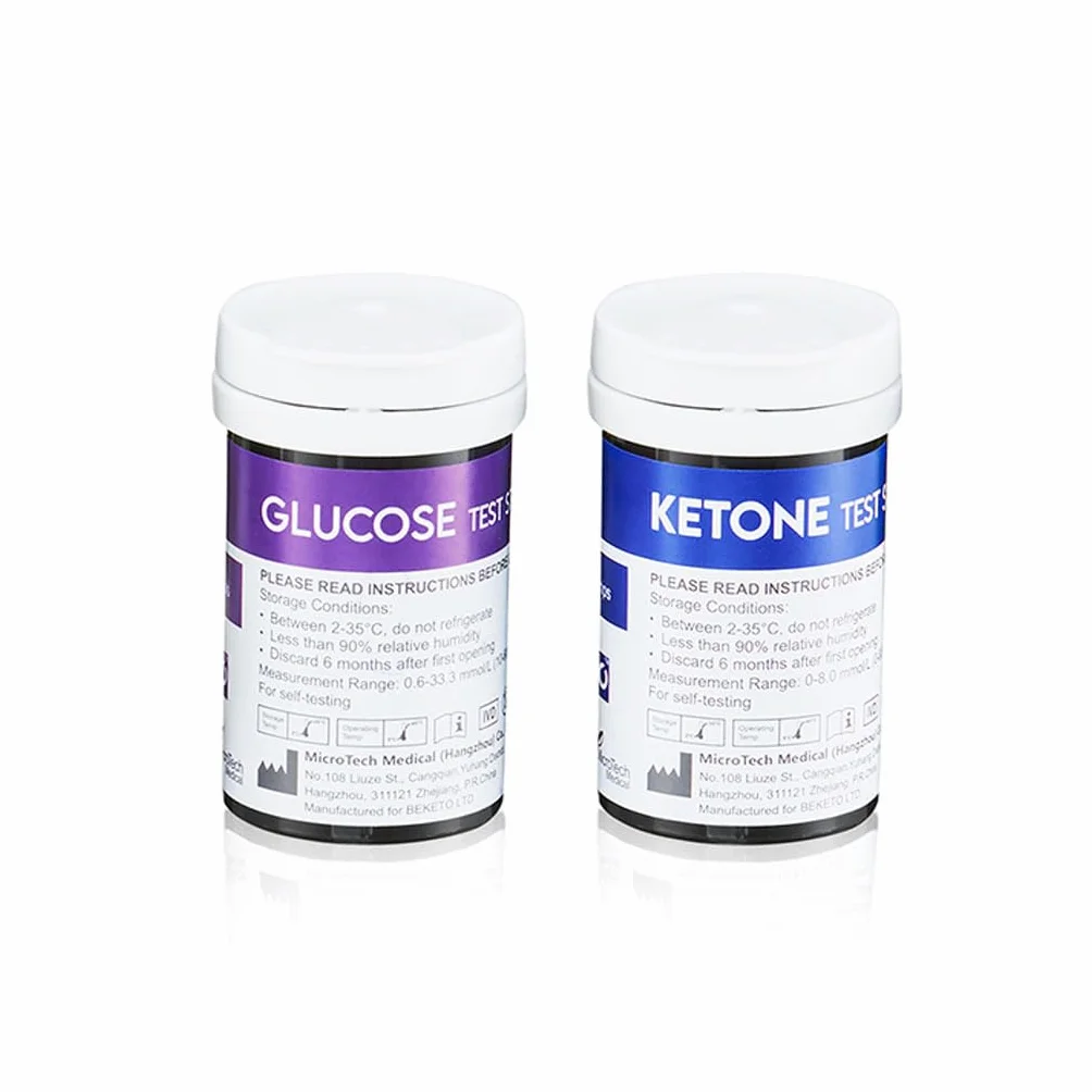 GluKeto Meter Glukometr Ketometr Zestaw Startowy