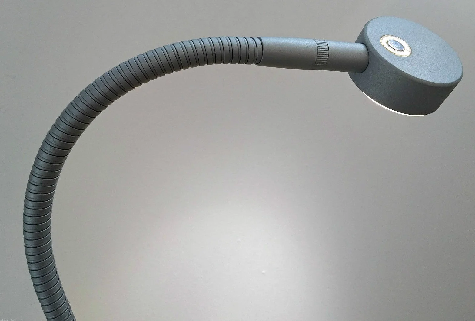 kalb Material für Möbel Lampa LED do czytania lampka do czytania, lampa flex, chromowana, srebrno-szara, przełącznik dotykowy, kolor: srebrnoszary/aluminium anodowane, rozmiar: zestaw 2 szt