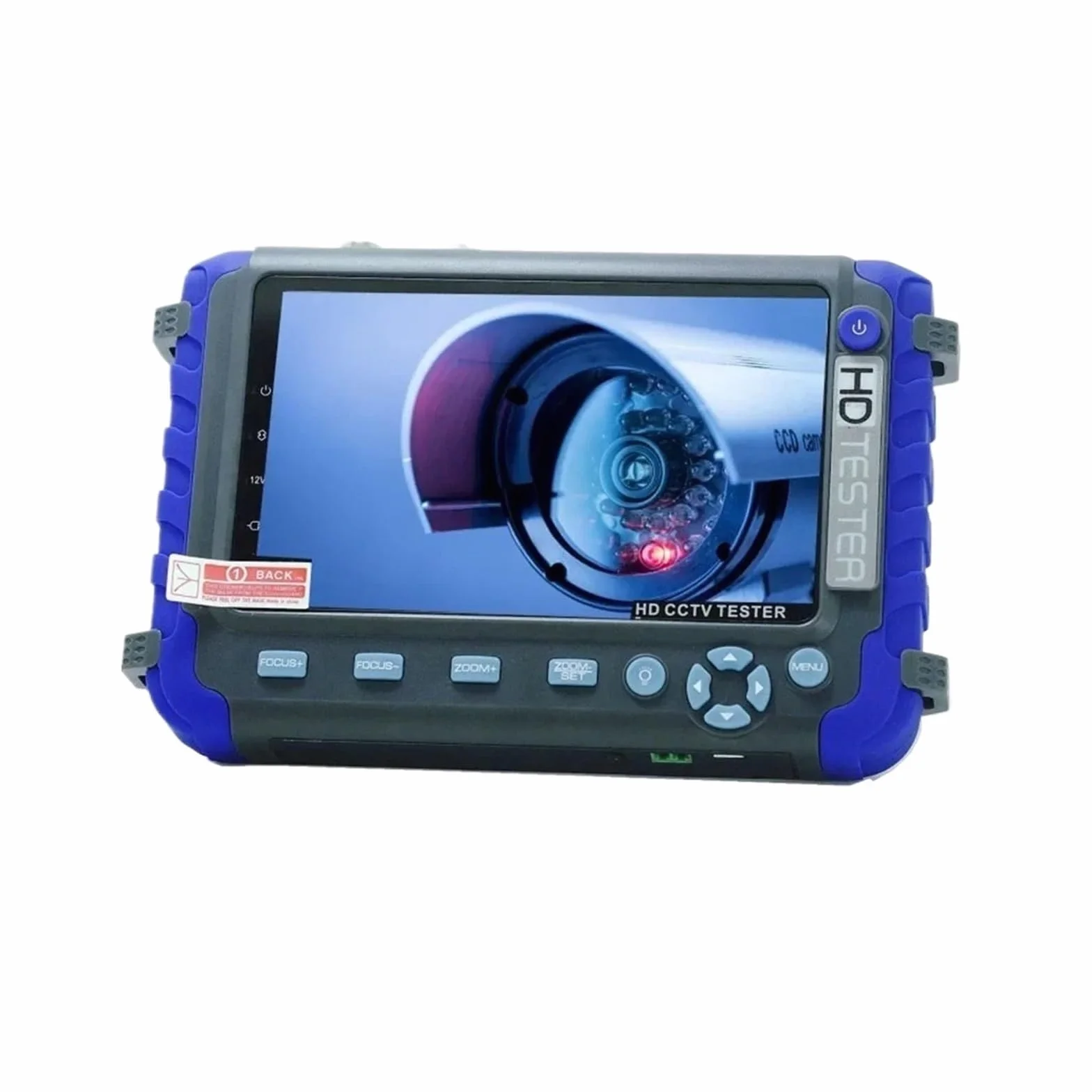 Tester CCTV, IV8W 5-calowy tester CCTV Monitor 8MP TVI AHD CVI CVBS Tester kamer bezpieczeństwa Obsługa wejścia PTZ VGA(5inch)