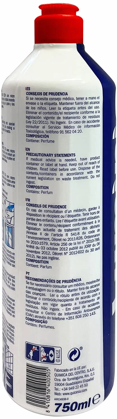 Luminia – Produkt do czyszczenia okien – 1 x 750 ml