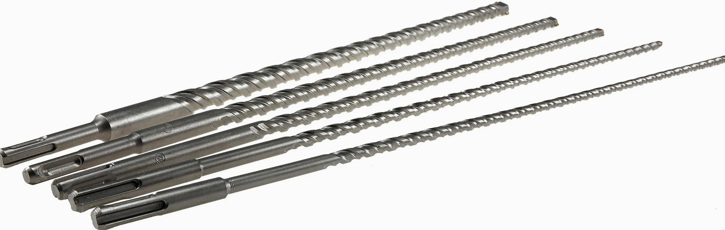 Wiert?a do betonu 60 cm d?ugo?ci SDS Profi zestaw 5-cz??ciowy ?rednica 8 cm 10 cm 12 cm 15 cm 20 cm