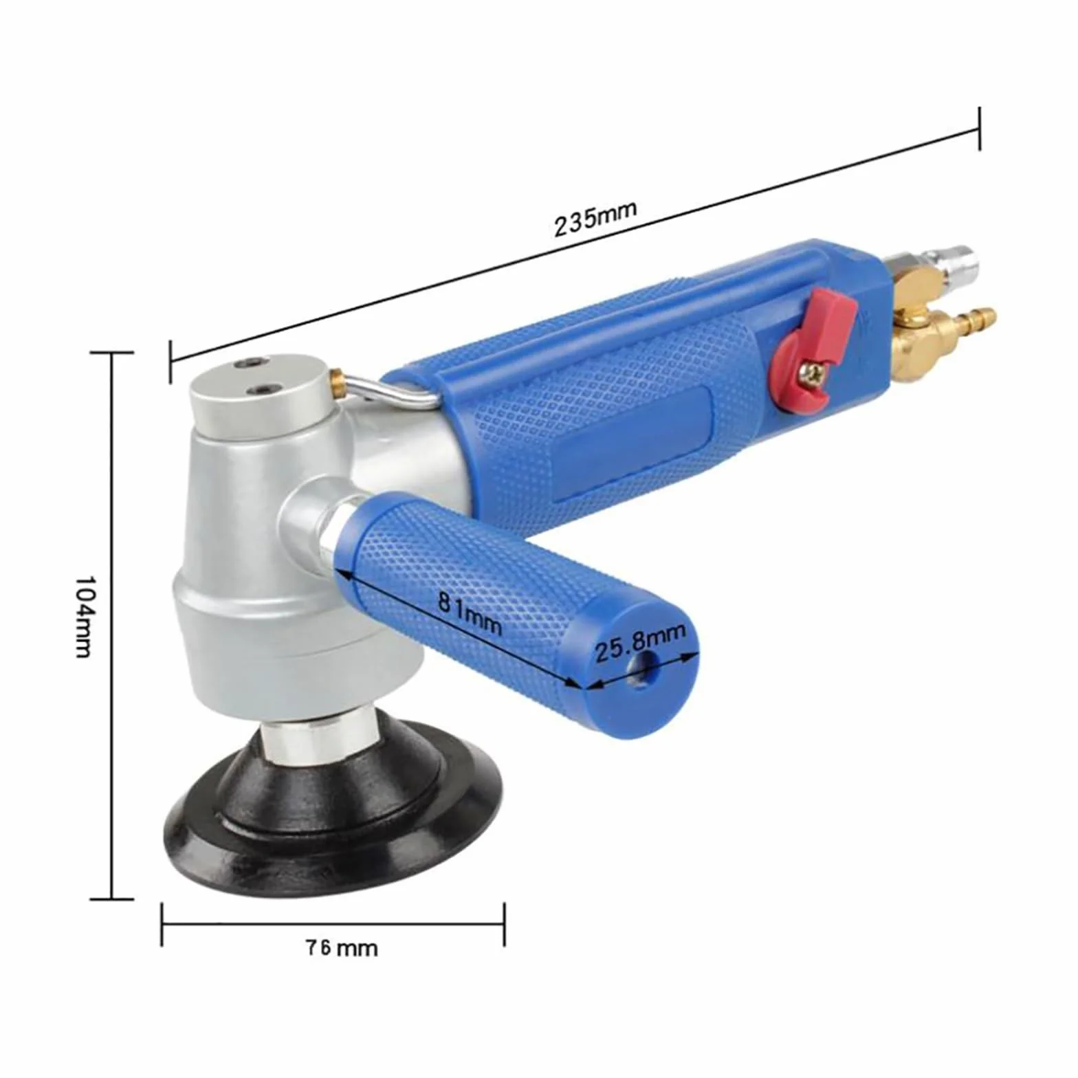 Polerka na mokro, Polerka na mokro szlifierka do betonu szlifierka do marmuru elektryczna maszyna do polerowania 800W 5 Cal ręczna polerka o zmiennej prędkości