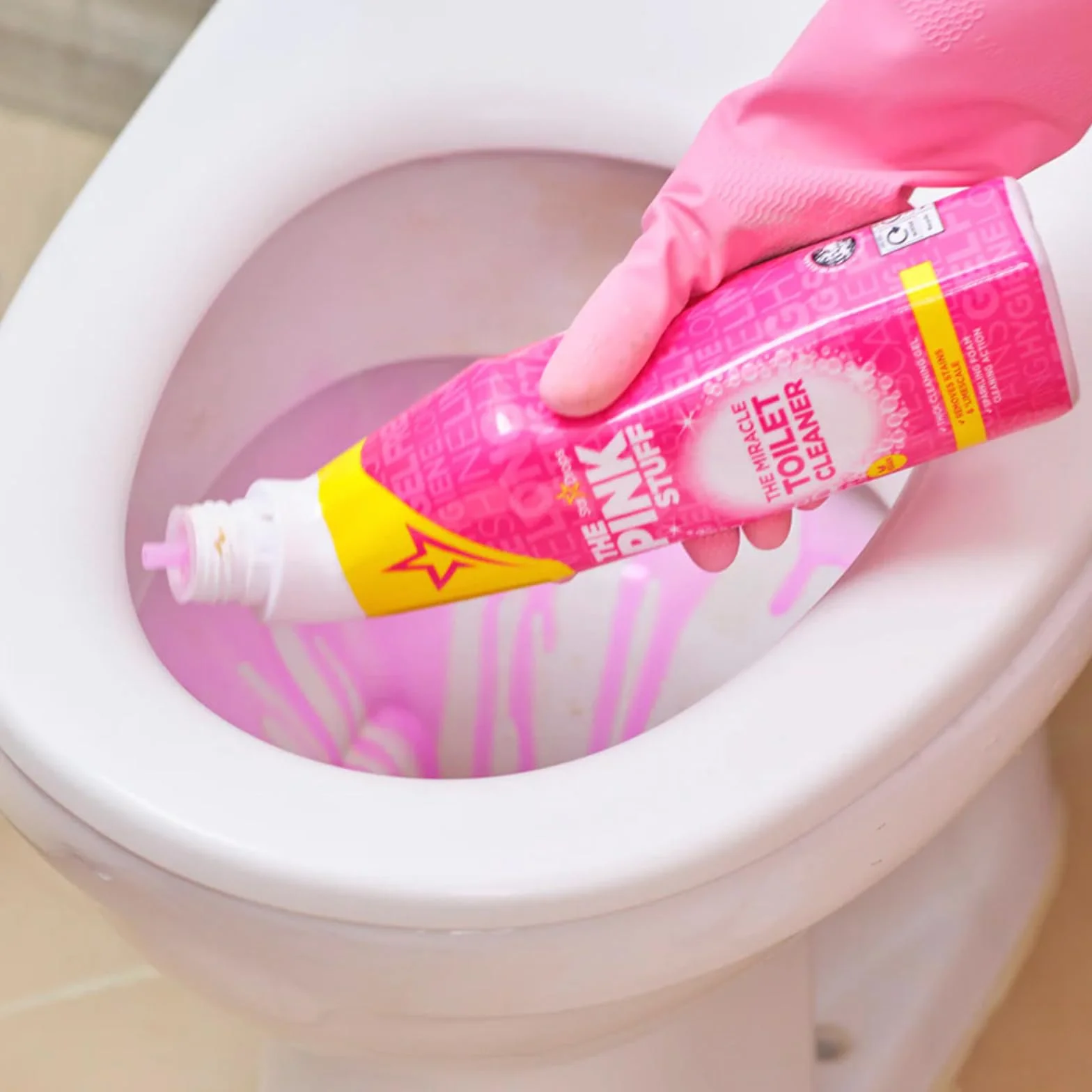 The Pink Stuff The Miracle środek do czyszczenia toalet, 750 ml x 2