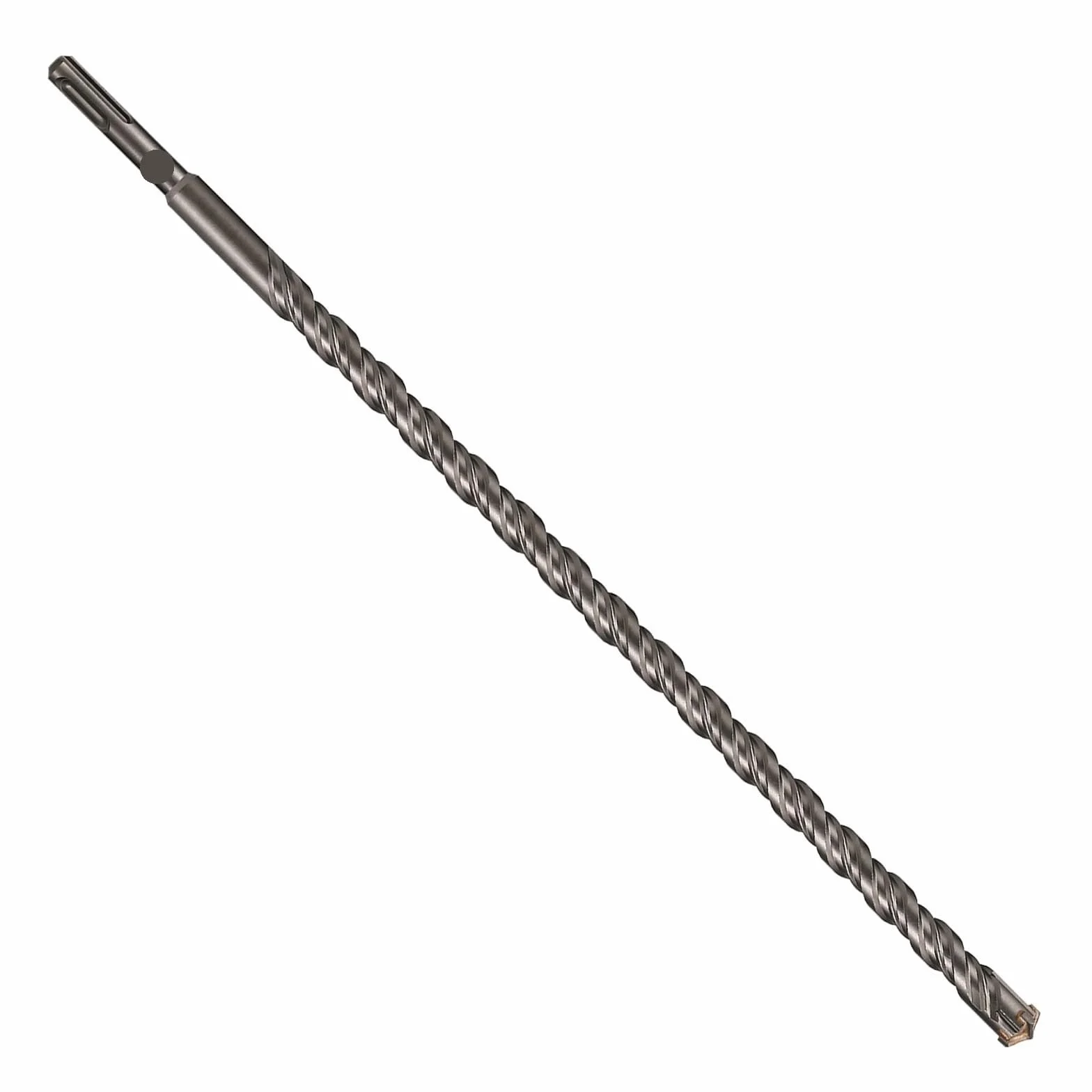 1 szt. 20 mm x 1000 mm SDS Plus Wiertło udarowe o ekstra długości do betonu, granitu, płytek ceramicznych, ścian kamiennych, wiertło krzyżowe udarowe