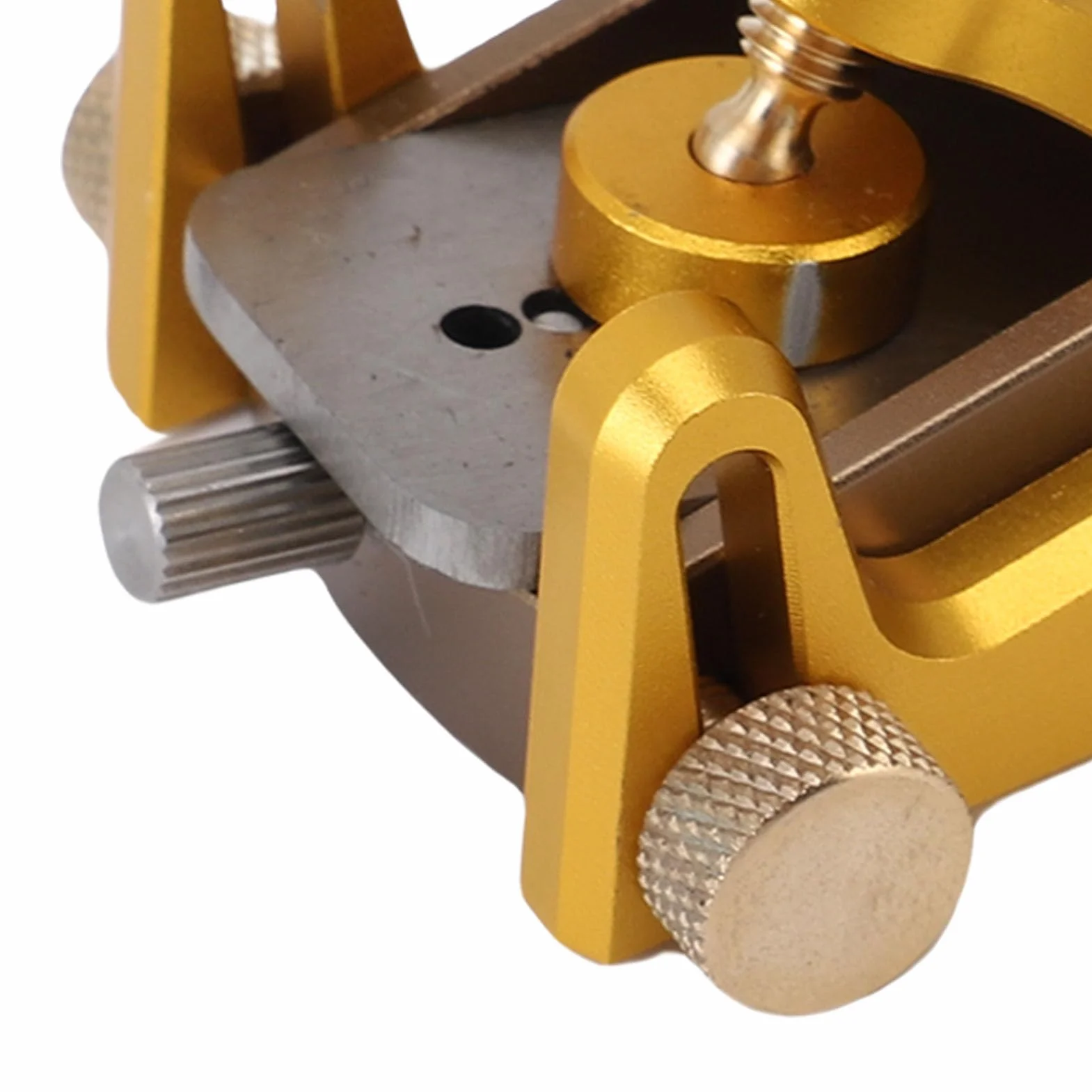 Generic Strugarka do Drewna ze Stopu Aluminium o Niskim Kącie i Ostrzem ze Stali Narzędziowej Podeszwa 94 Mm Ostrze 26,7 Mm Strugarka Ręczna o Regulowanym Kącie do Przycinania Fazowanie Struganie