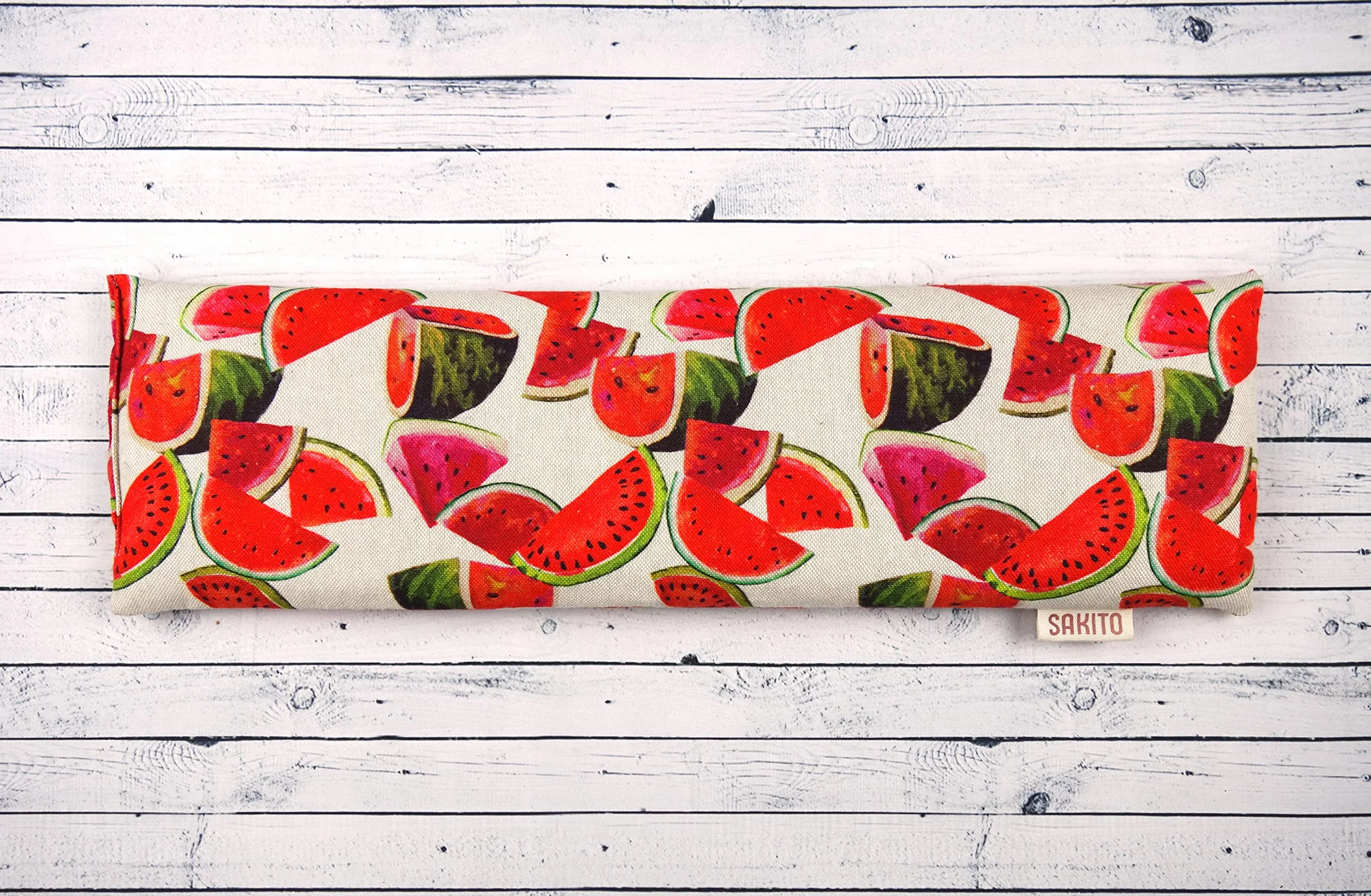 Poduszka Grzewcza z Nasionami Pszenicy Lawendy 42x12 cm do Mikrofalówki
