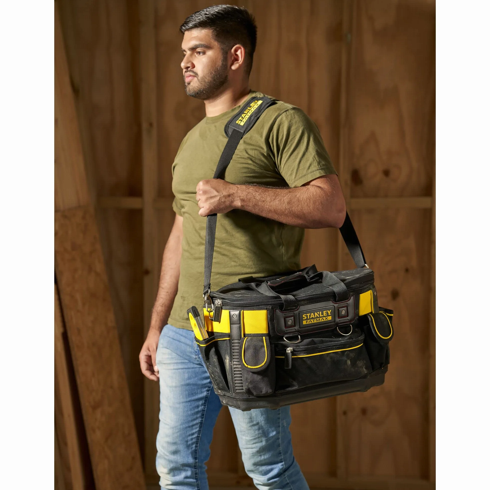 STANLEY Skuteczny Bolsa tapa redonda 50cm FatMax dla profesjonalistów i majsterkowiczów do codziennego użytku 50cm