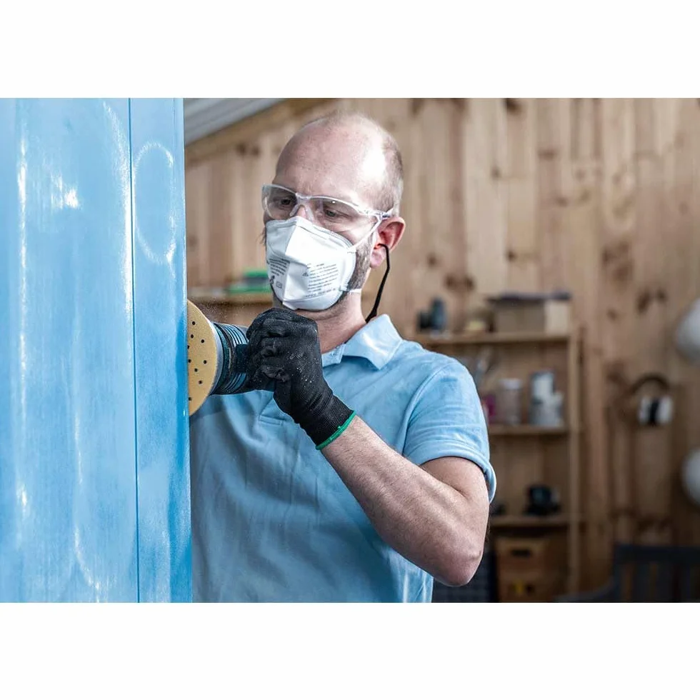 Bosch 50x Papiery ścierne EXPERT C470 z wieloma otworami (do Farba na drewnie, Twarde drewno, Ø 150 mm, Ziarnistość 60, Professional Akcesoria Szlifierka mimośrodowa, Szlifierka oscylacyjna)