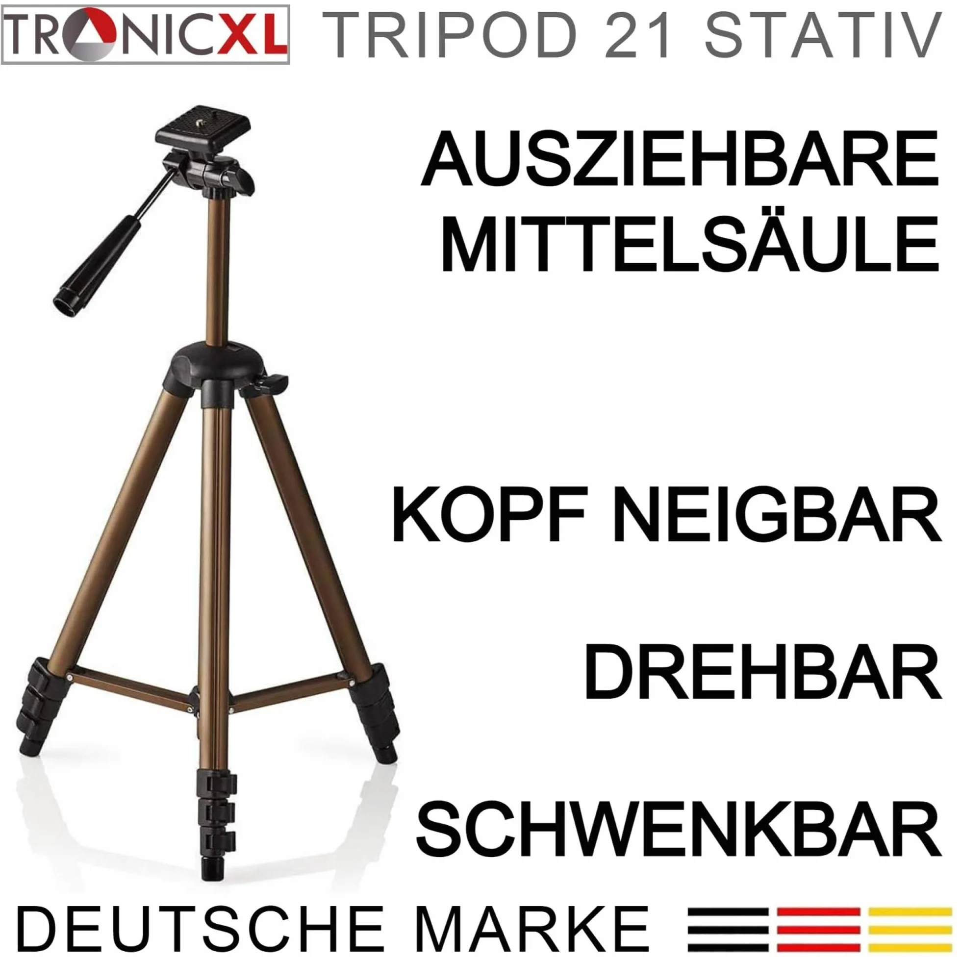 Statyw budowlany 1,30 m do lasera krzyżowego, Einhell Bosch Dewalt Makita 1/4 cala 3/8
