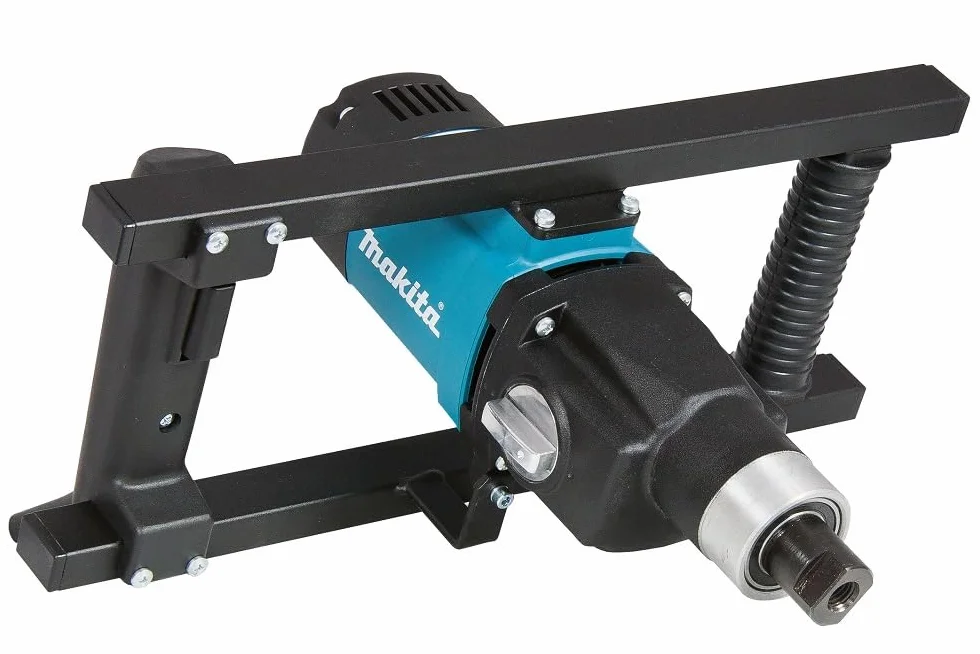 Makita UT1401 Mieszadło 140 mm, 2-Biegowa Przekładnia, Czarna, Niebieska