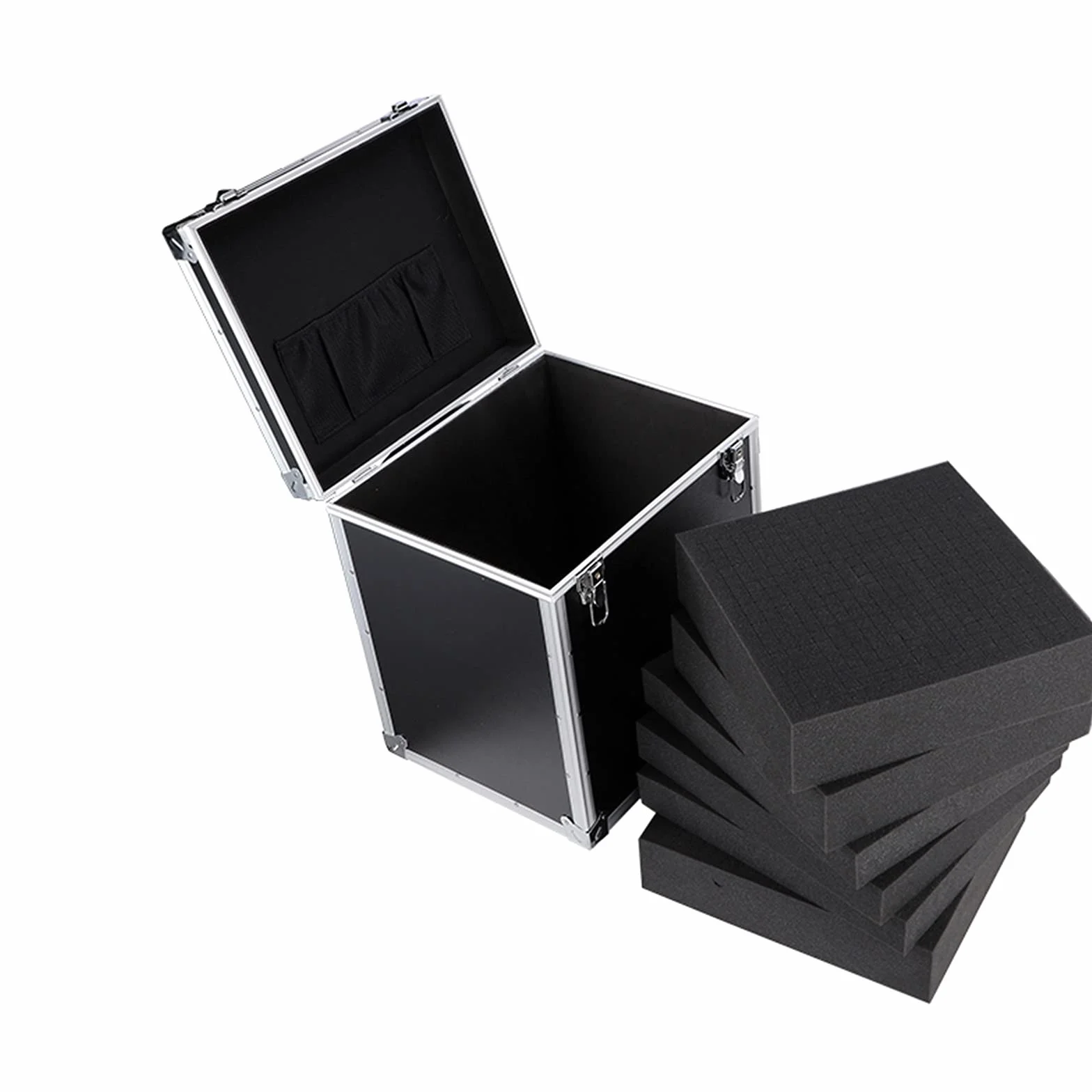 Skrzynki narzędziowe Obudowa na narzędzia wielofunkcyjne z kółkami i uchwytem Stopu aluminiowego Storage Outdoor Hardware Elektrycyna Case Parts Caster Naprawa Przenośna skrzynka narzędziowa (Color :