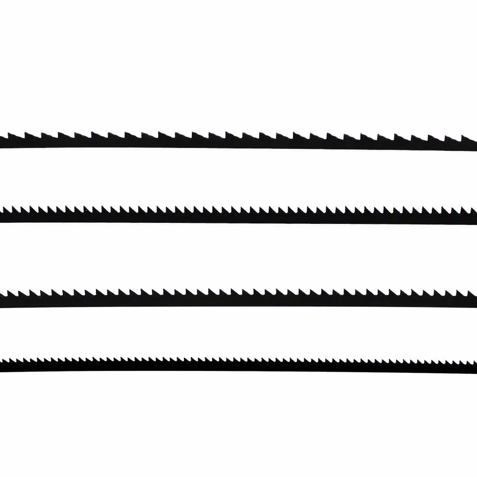 16 sztuk piły do drewna do Compact Scroll 10/15/18/24 Teeth Pinned Scroll Saw Blades Wood Working Power Tool Accessories for Sawing Wood Plastic Foam Soft Metals